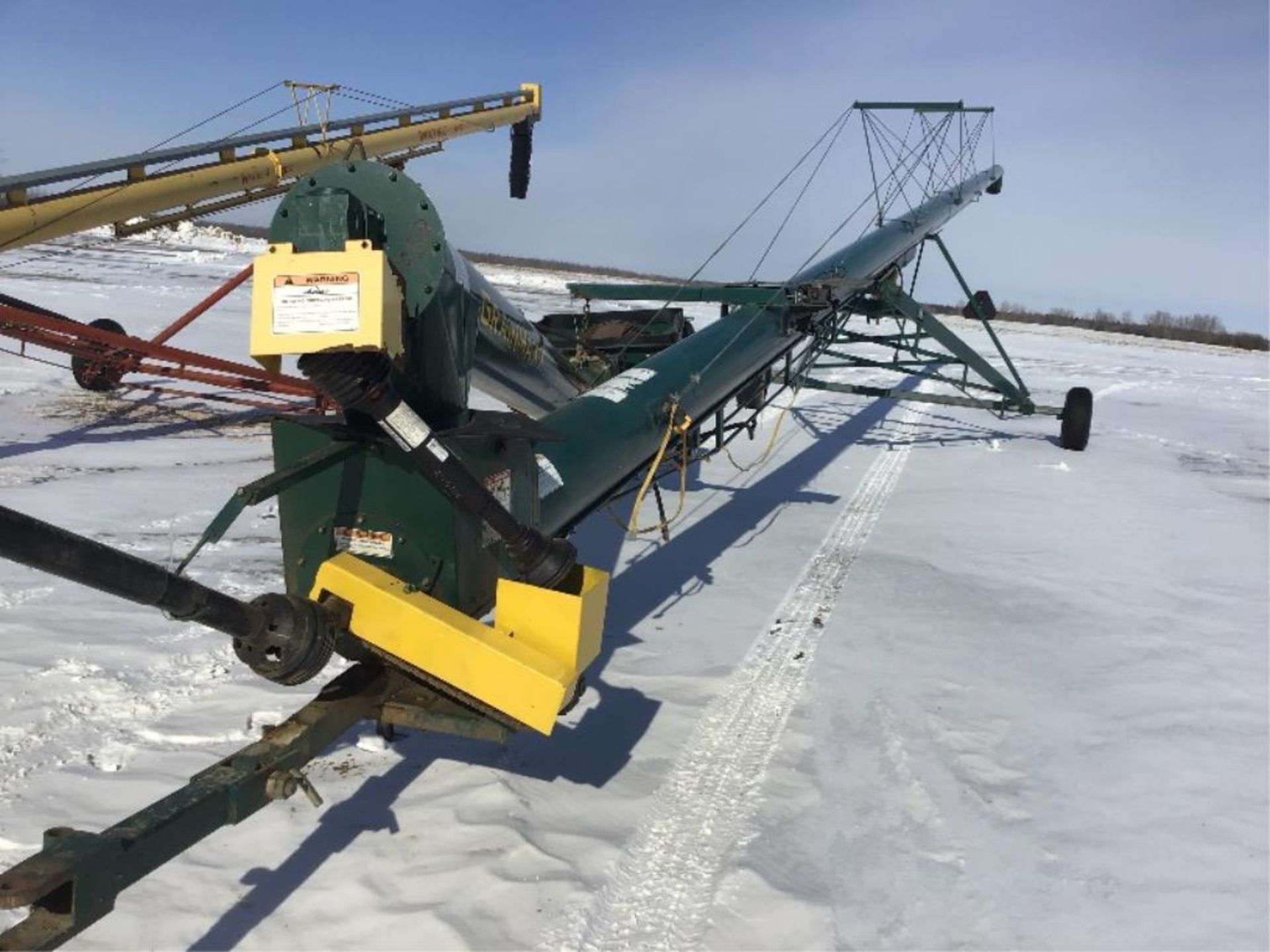 86 Grain Maxx 4385 13in X 85Ft Swing Auger s/n 213 540PTO, Elec Drive Swing Auger Lift - Image 2 of 10