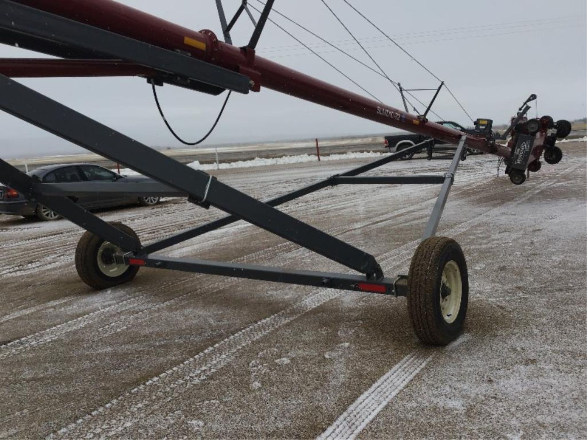 88 Meridian SLMD10-72 10in x 72Ft Swing Out Auger 540PTO, Remote Kramble Hyd Drive & Lift on Swing - Image 9 of 12