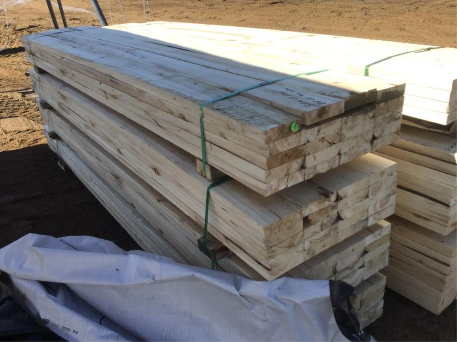 190 20pc of 2"x6" x 10' Planed Aspen/Poplar Lumber Selling by the pc X 20. Lot #s' 188, 189, 190,