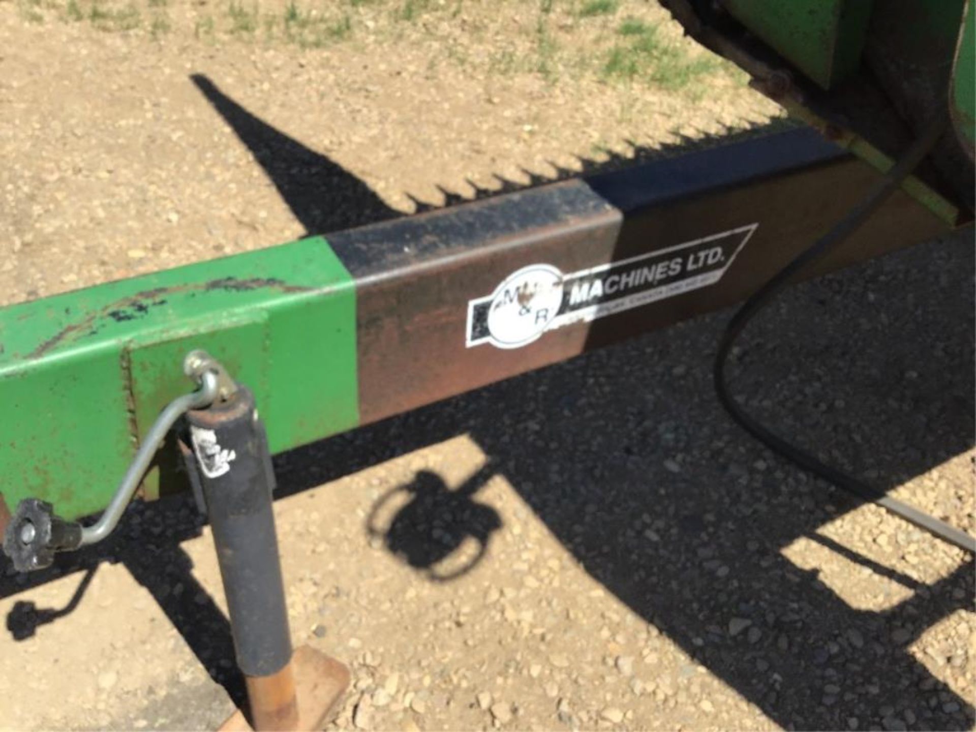M & R Machines S/A Header Transport Trailer Pin Hitch - Image 2 of 2