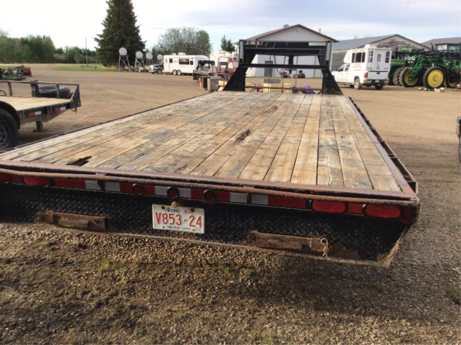 2006 T/A High Boy 24Ft Goose Neck Trailer VIN 2DAHC62736T006190 7000lb axles 20Ft X 100in Deck. 235 - Image 5 of 8