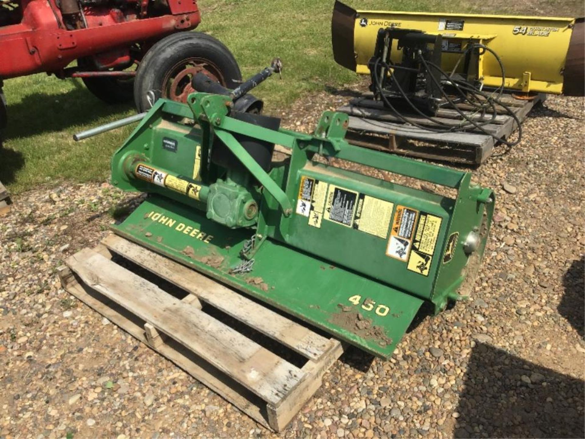 John Deere 450 3pt Rototiller 540 PTO 540 PTO