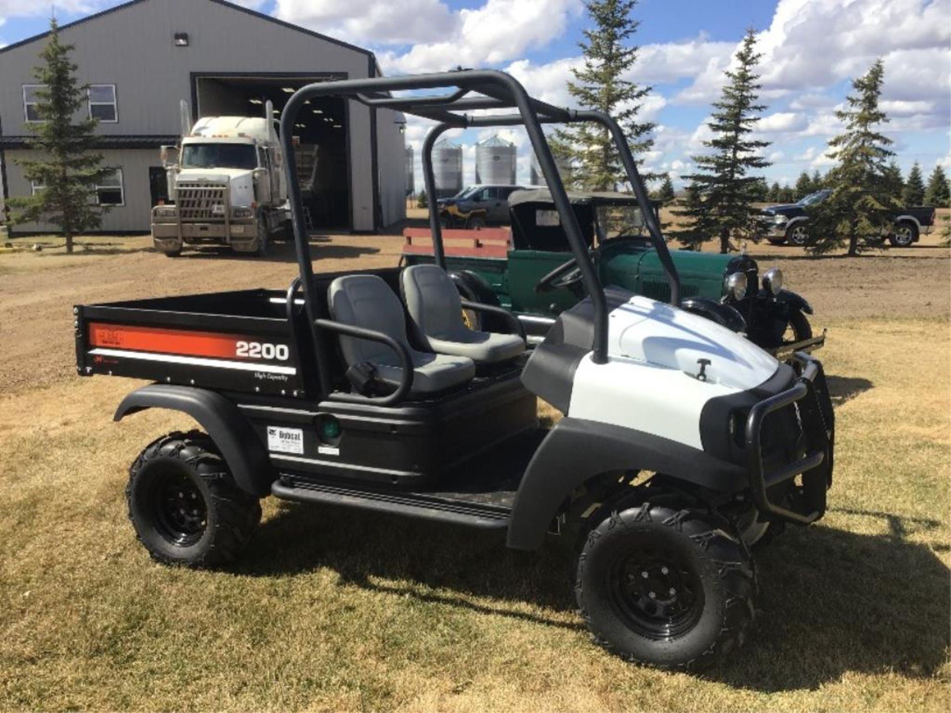 2007 Bobcat 2200 4x4 IntelliTrak High Capacity Side-by-Side ATV VIN A59Z11115 3cyl Diesel Powered