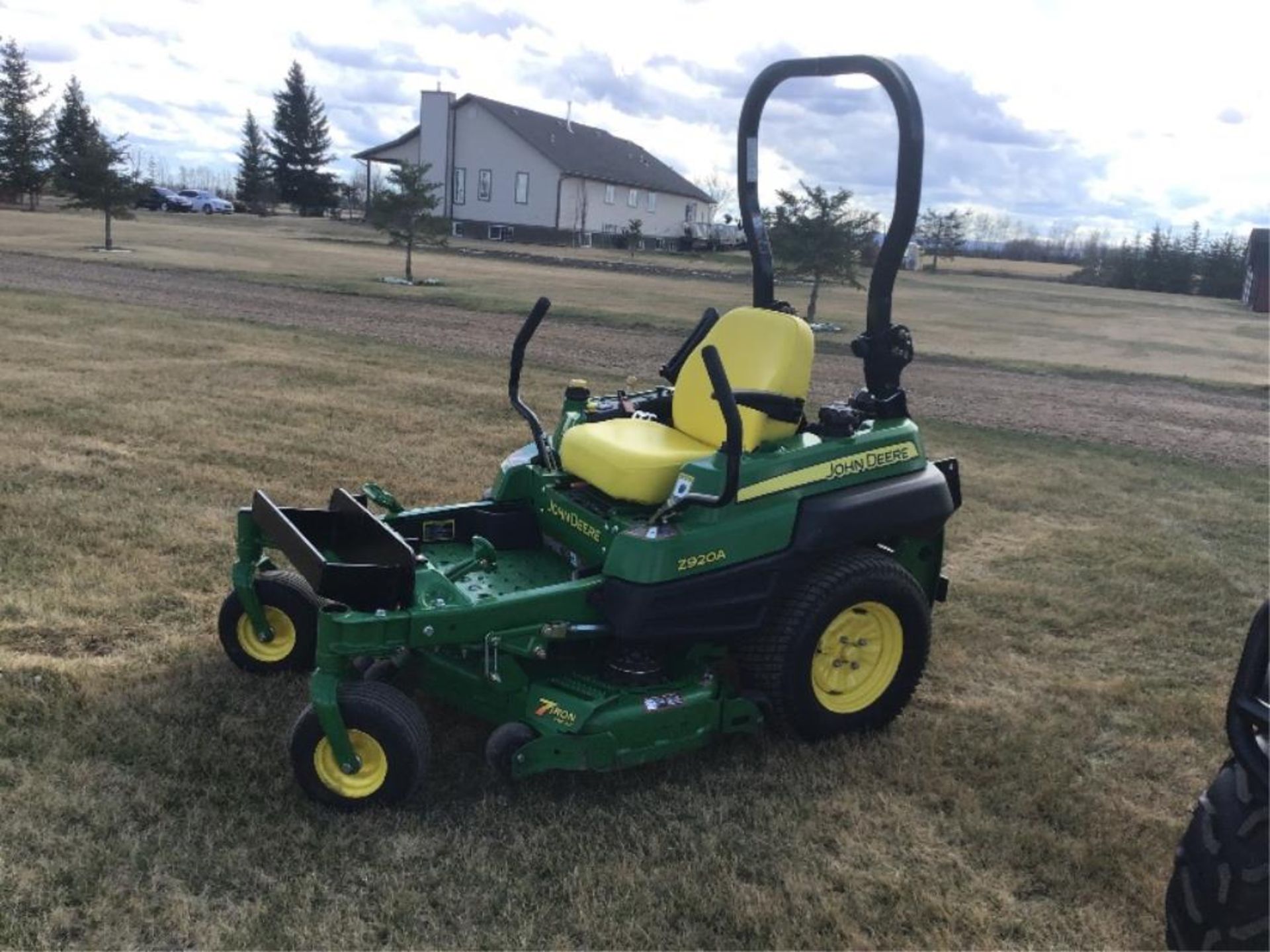 "2012 John Deere Z920A Zero Turn Mower w/Blower & Bagger