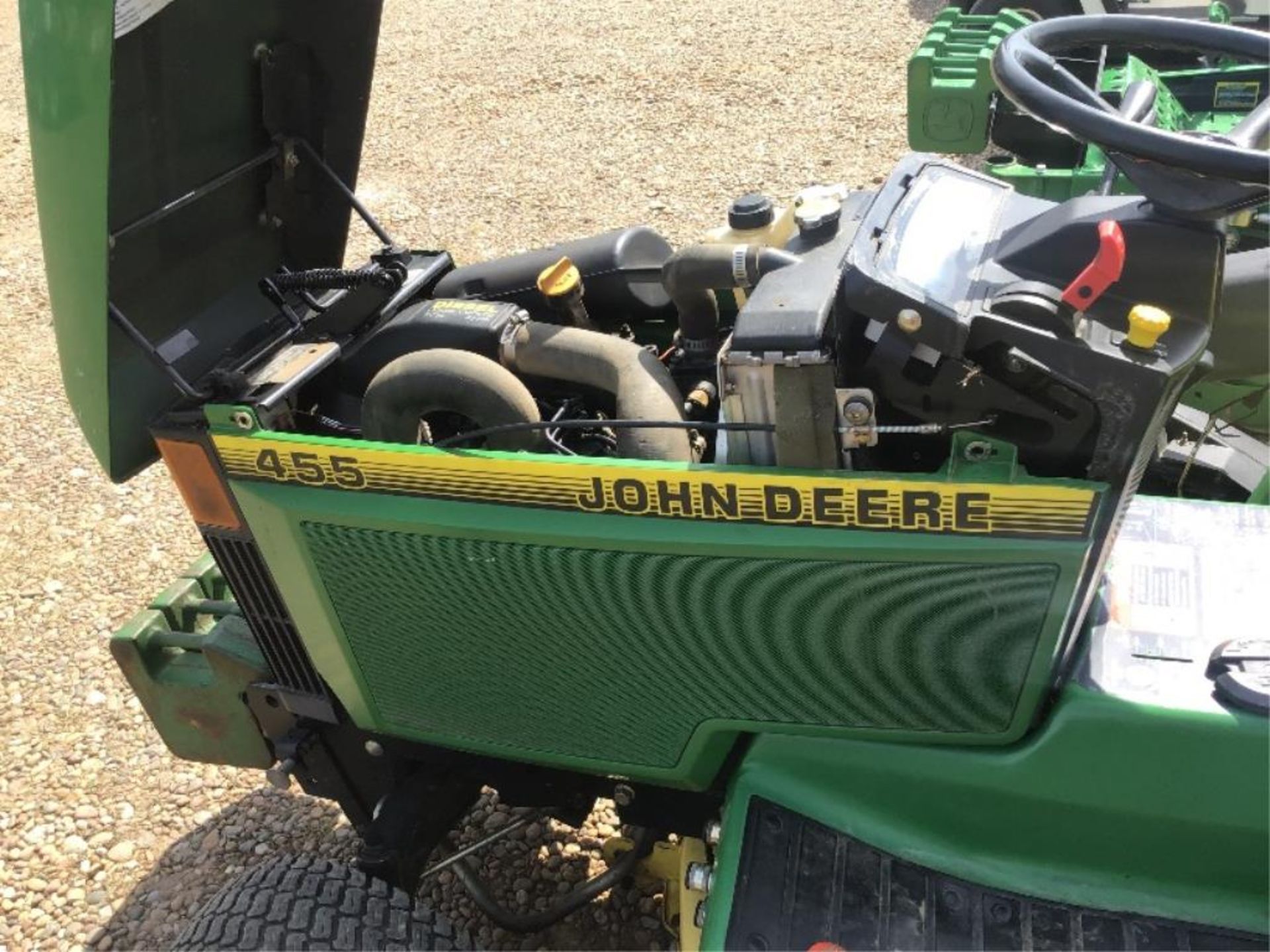 "1996 John Deere 455 Hydrostatic Drive Lawn Mower Tractor - Image 8 of 8