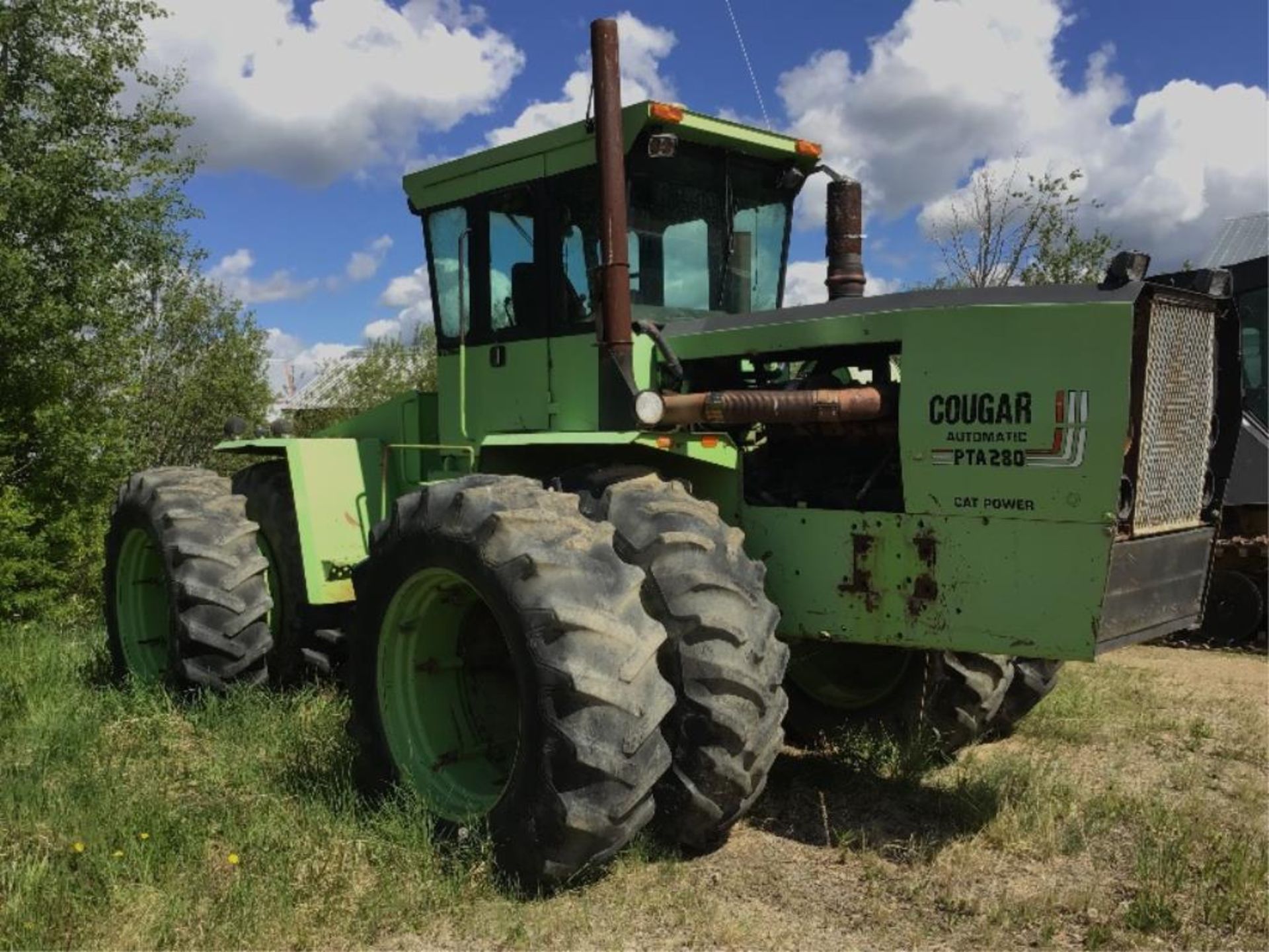 1981 Steiger Cougar PTA280 4wd Tractor 280hp Cat Eng, 20spd Allison Auto Transmission, 4-Rear Hyd & - Image 9 of 12