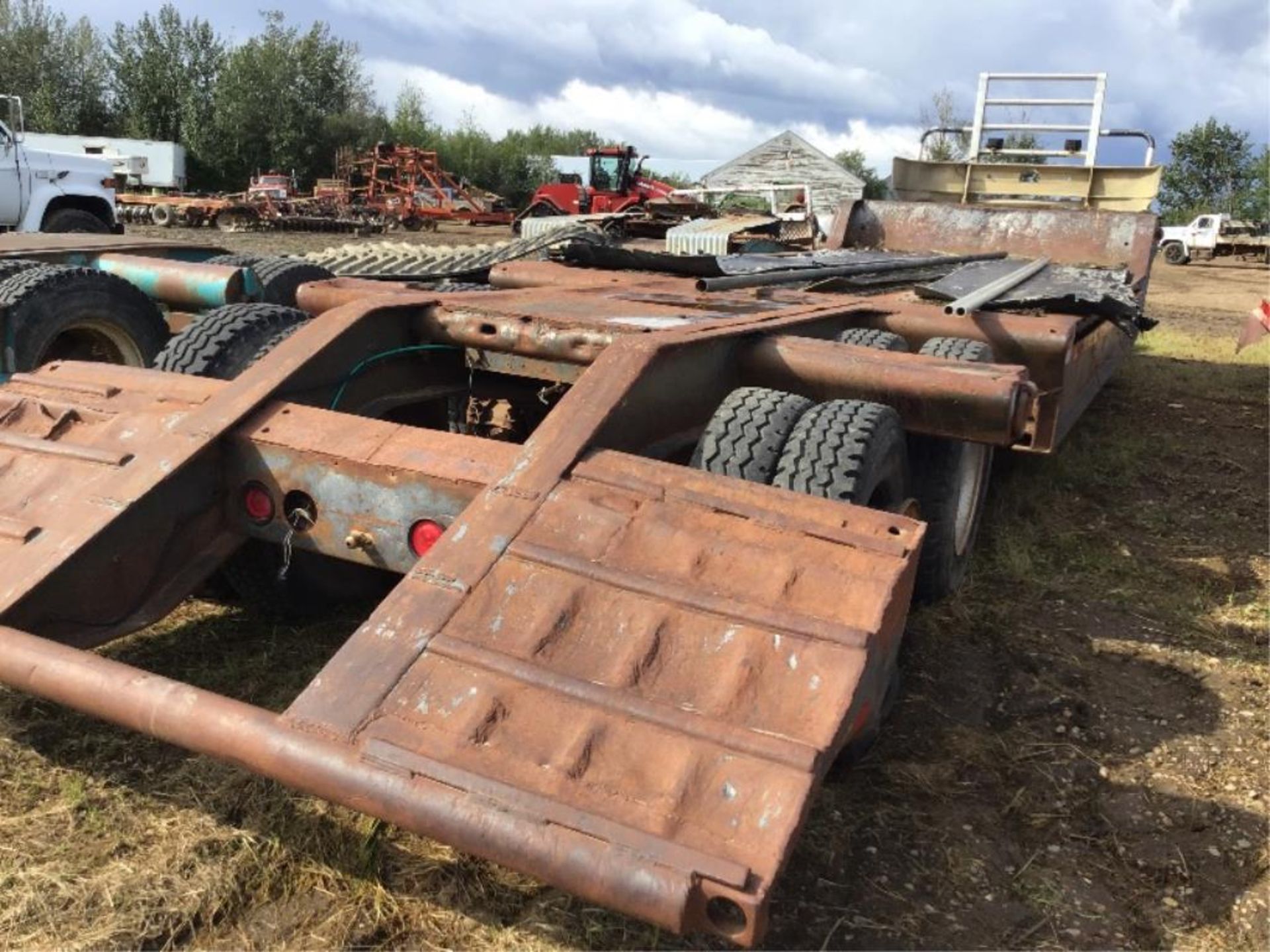 1976 Willock Low Boy Trailer VIN AT406 42Ft Long, 9Ft Wide - Image 2 of 7