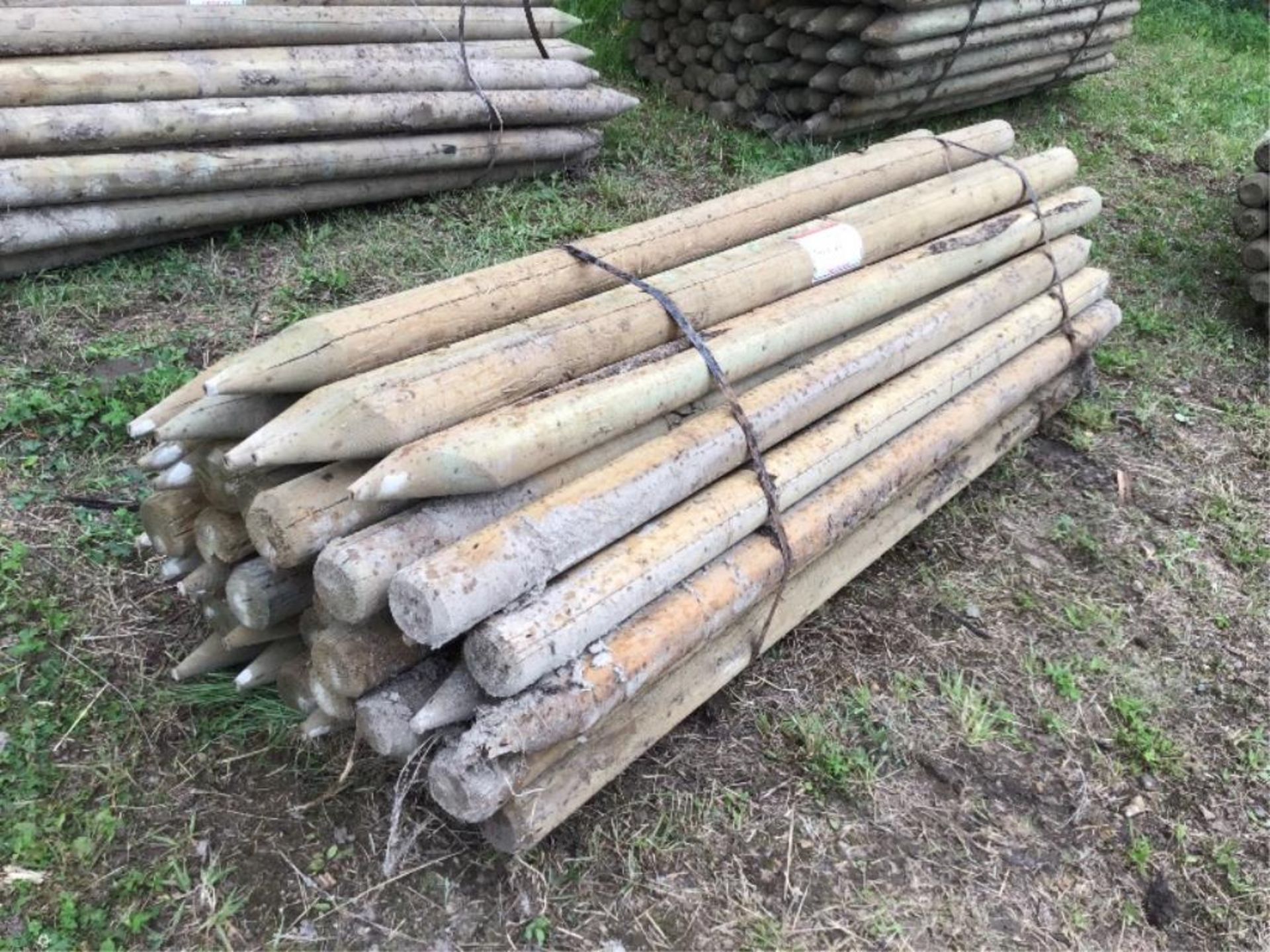 40pc of 3.5in X 7Ft Fence Posts Selling by the pc X 40.