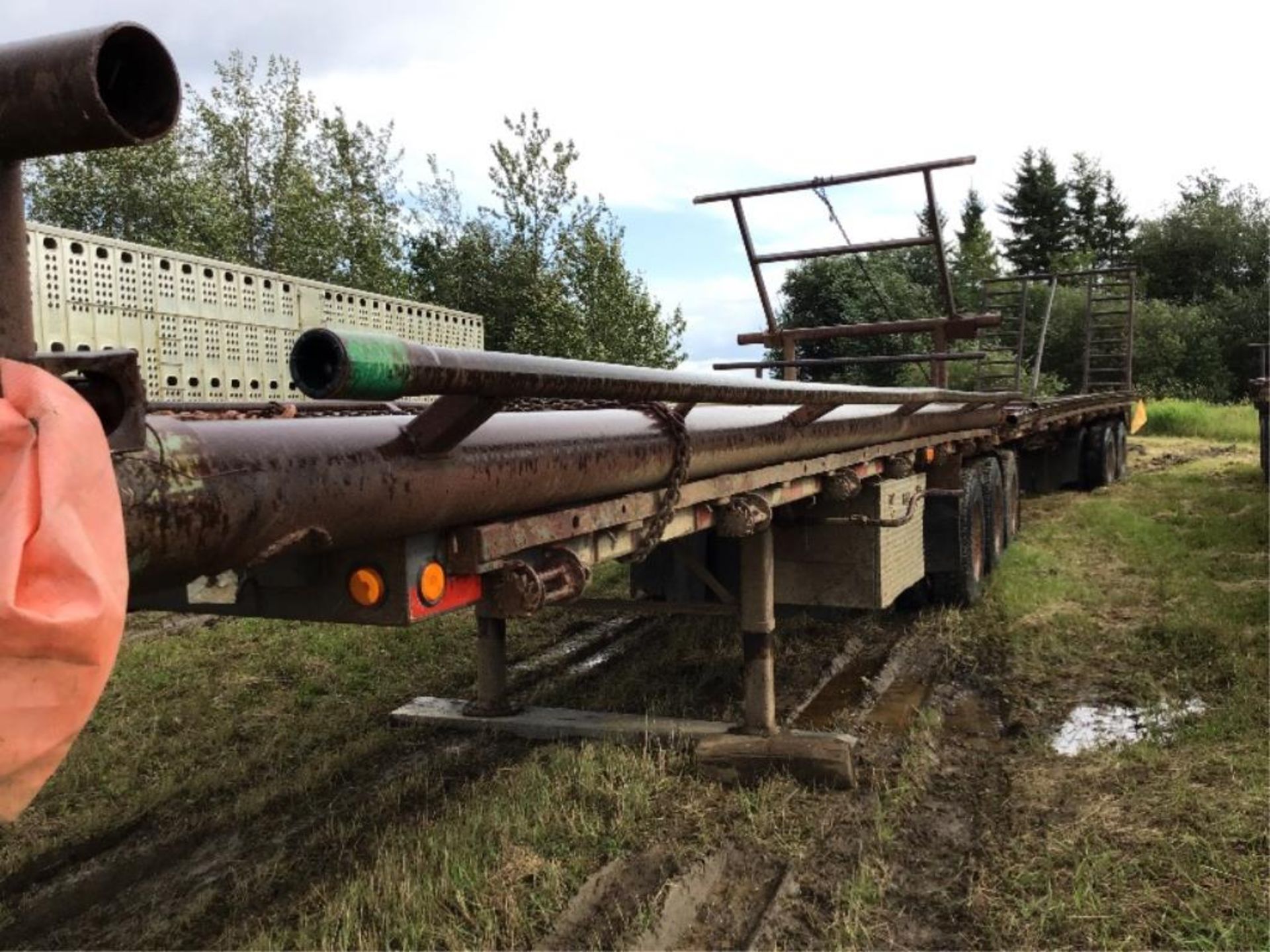 Super-B Round-Bale Bale-Hauler Trailer Air Ride Susp, 11R22.5 Tires - Image 13 of 13