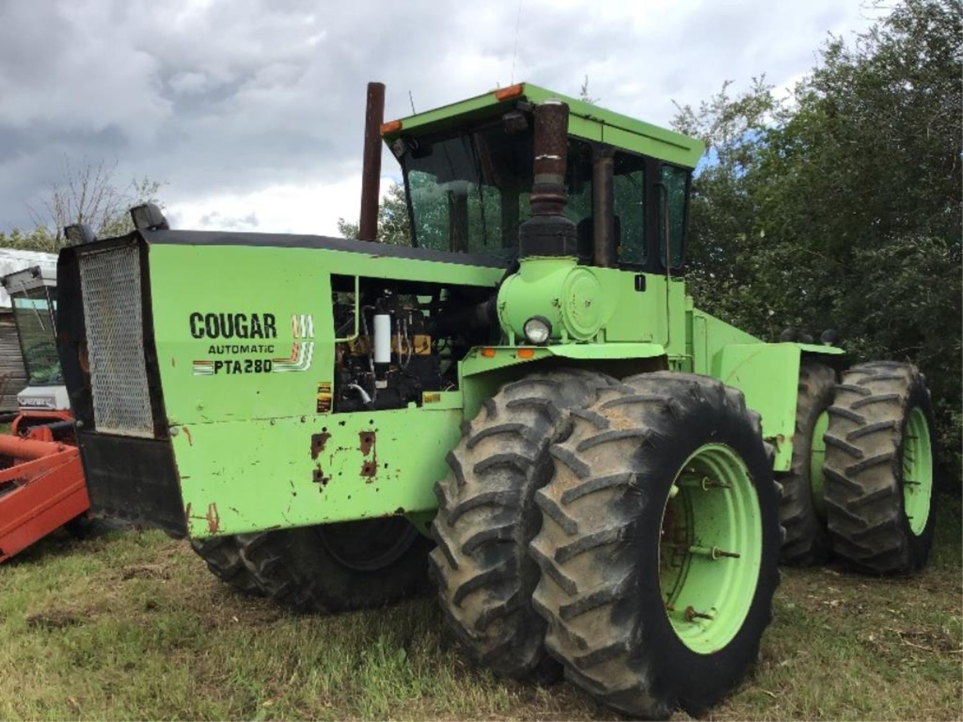 1981 Steiger Cougar PTA280 4wd Tractor 280hp Cat Eng, 20spd Allison Auto Transmission, 4-Rear Hyd & - Image 12 of 12