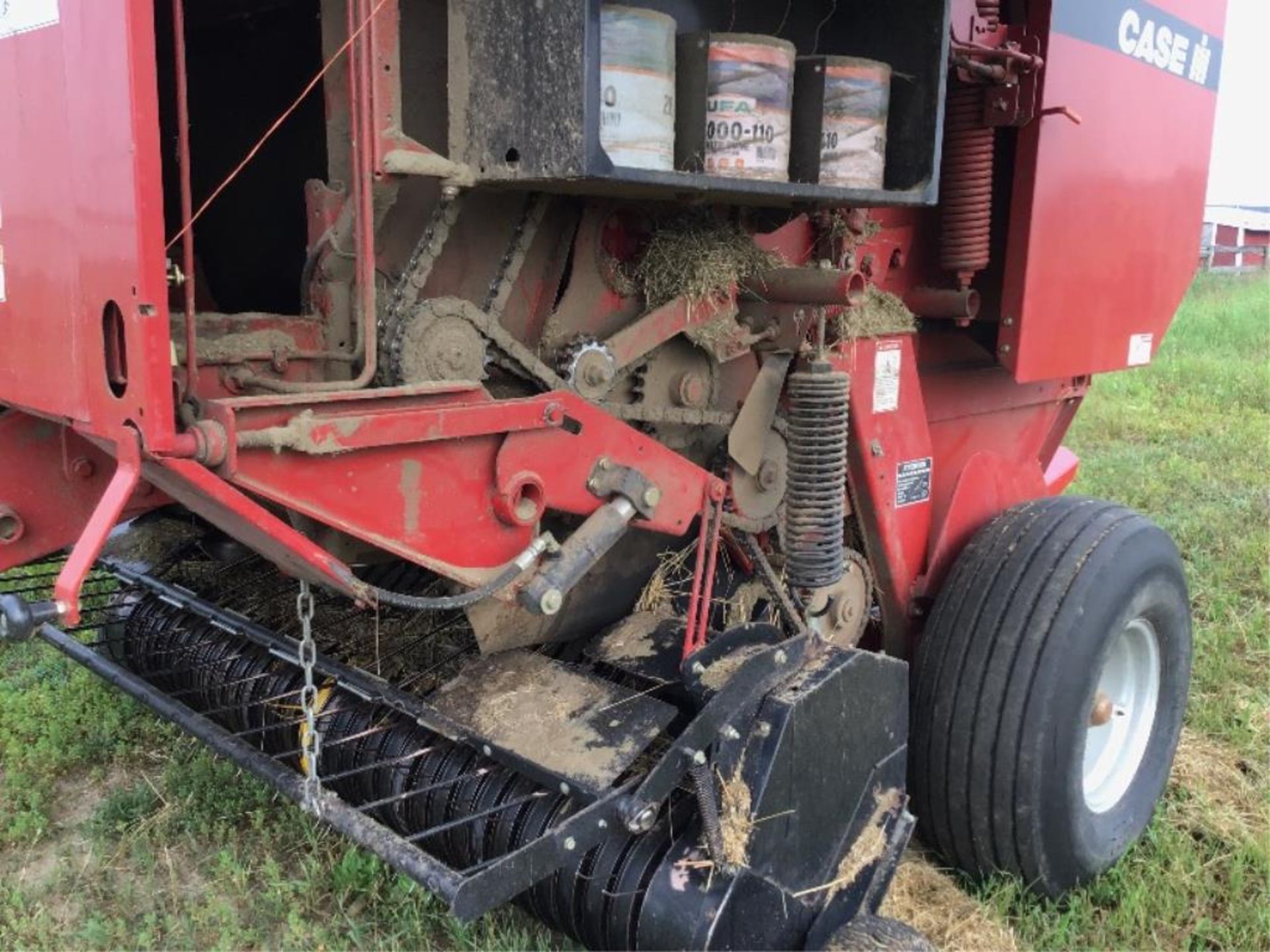 Case IH RBX563 Round Baler 14L-15.1 SL Tires, s/n Y6N014369 - Image 8 of 9