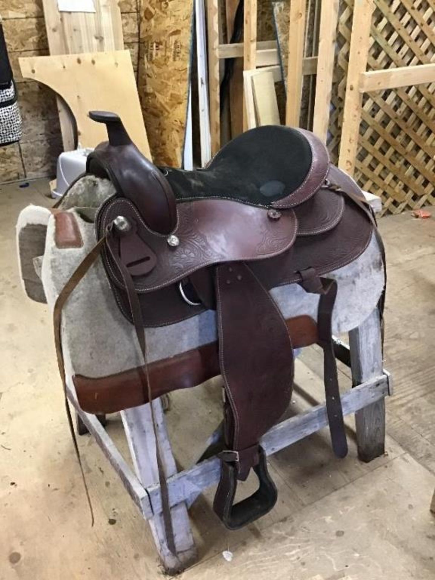 Western Riding Saddle