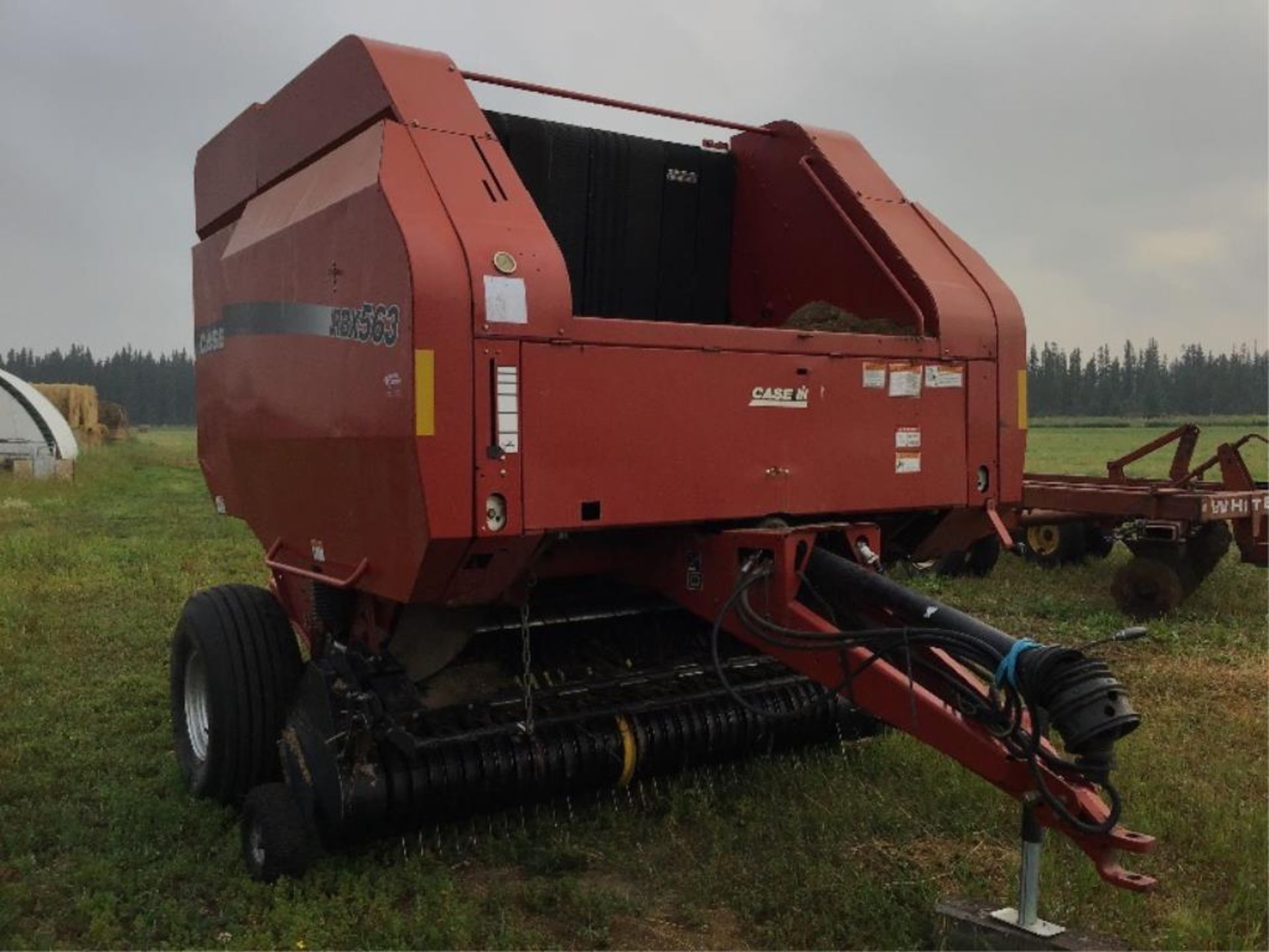 Case IH RBX563 Round Baler 14L-15.1 SL Tires, s/n Y6N014369