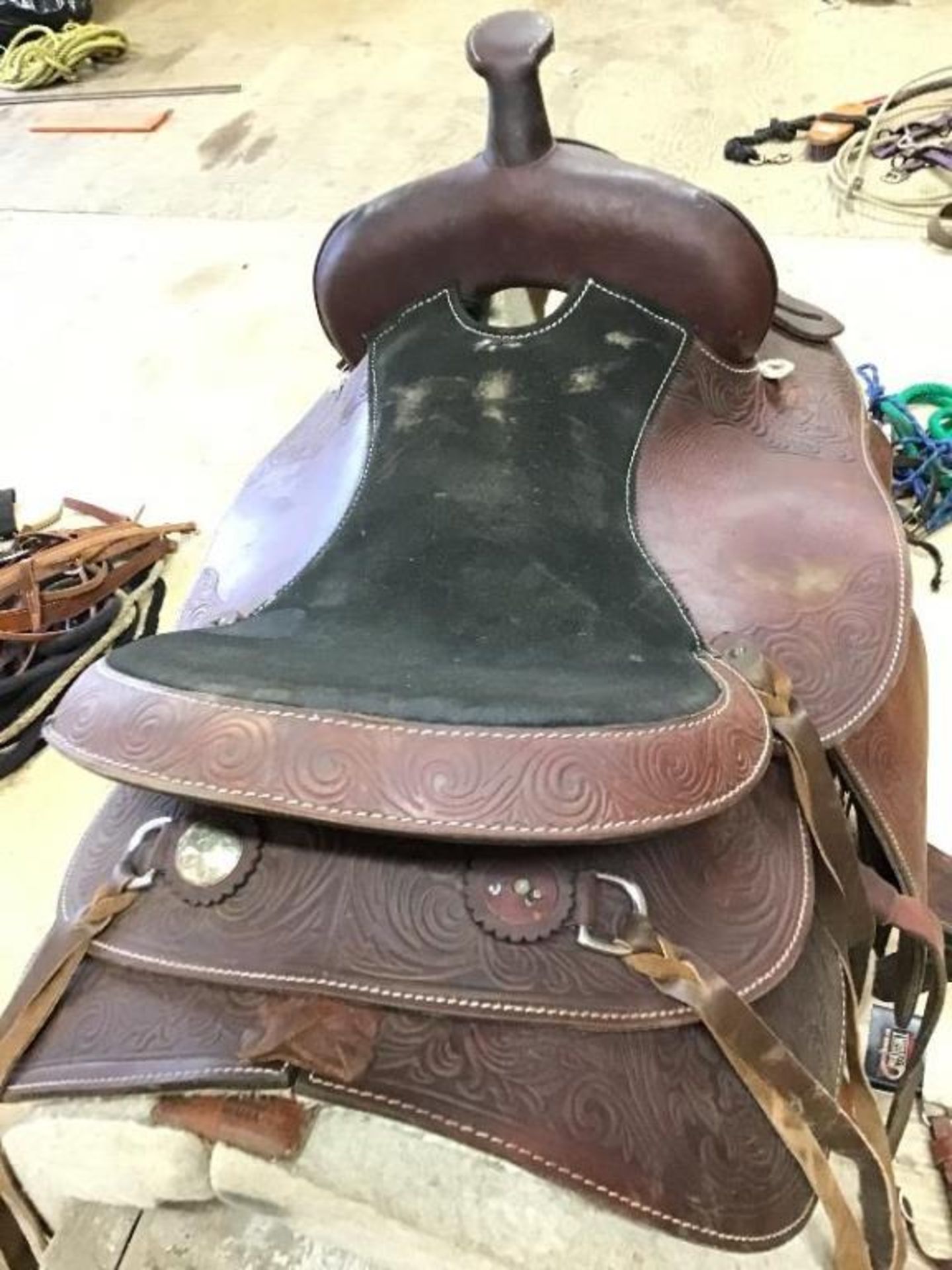 Western Riding Saddle - Image 3 of 3