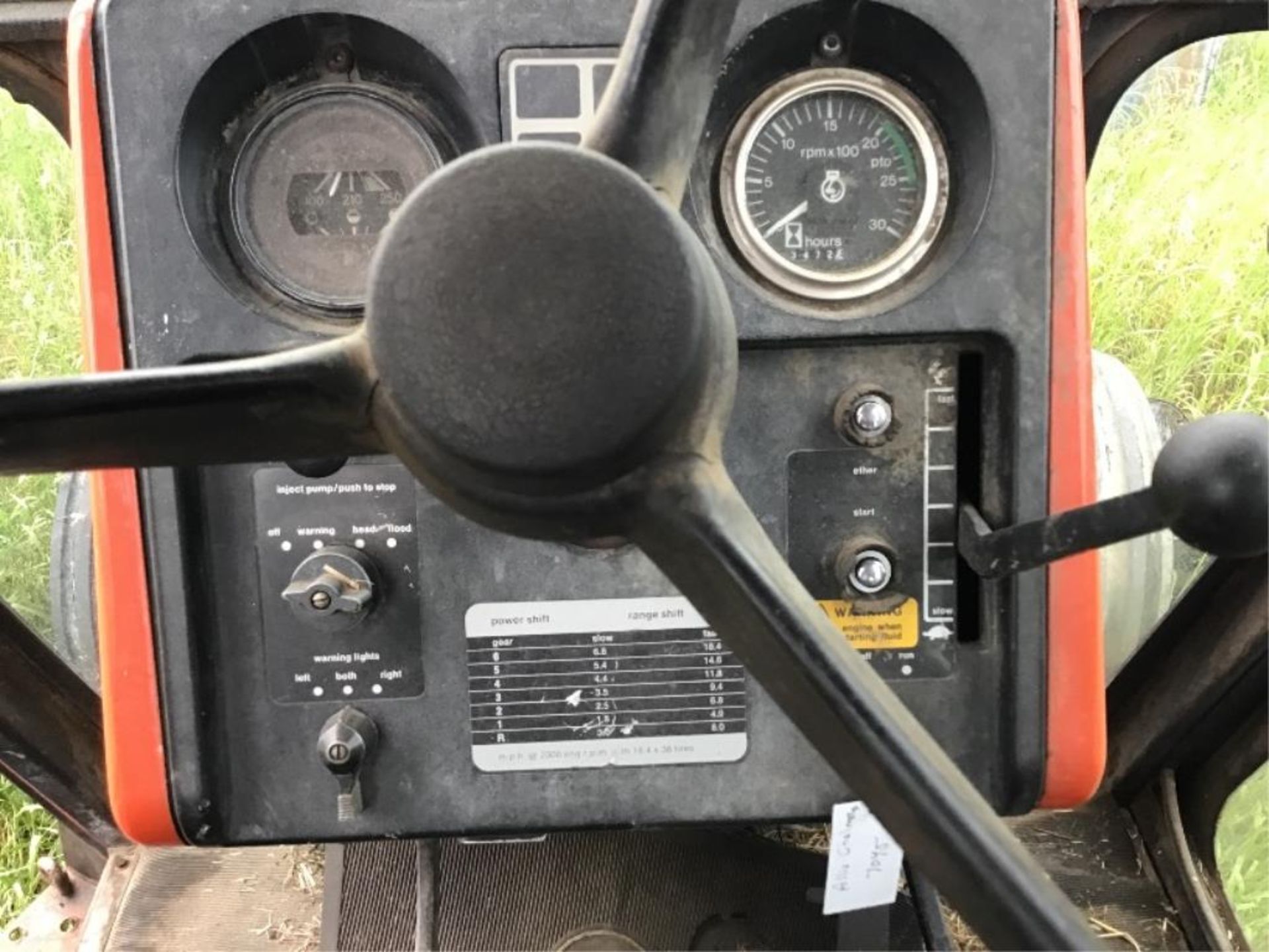 Allis Chalmers 7045 2wd Tractor 173hp 6cyl Eng, 20.8-38rr, 3 rear hyd, 3472hrs. (Not a running Tract - Image 8 of 11