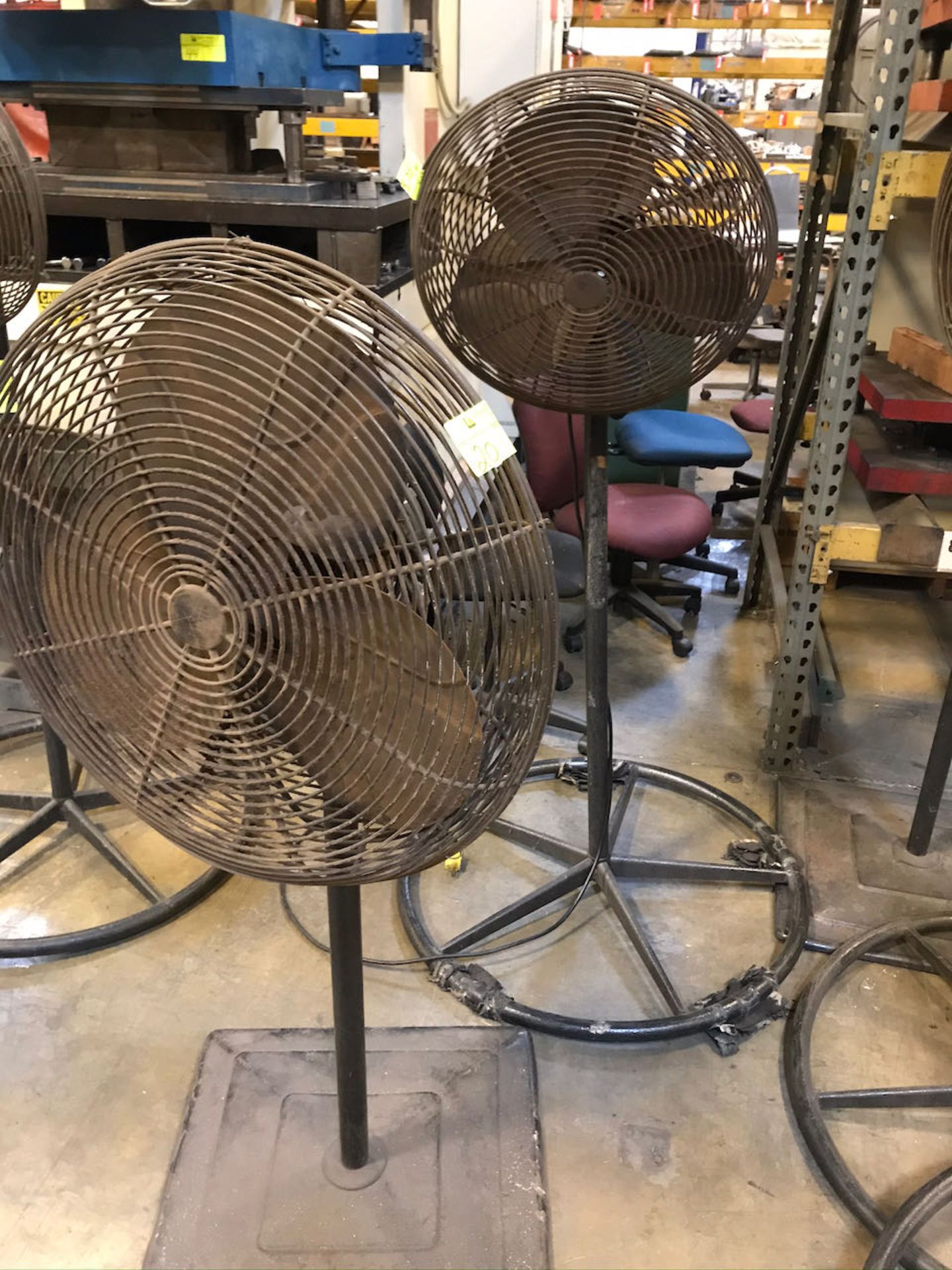 Pedestal fans