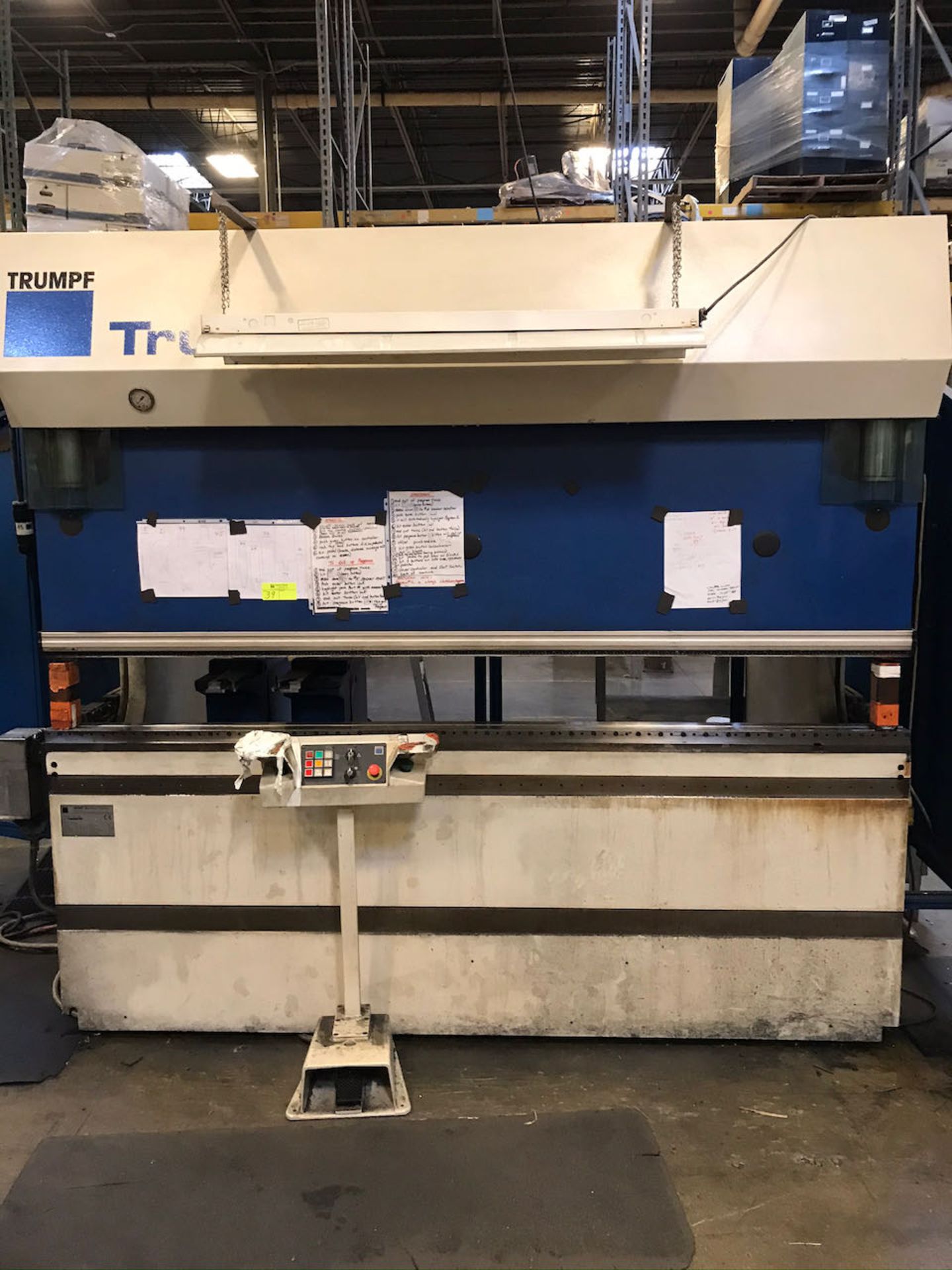 Trumpf Trumabend V85S Hydraulic Brake Press