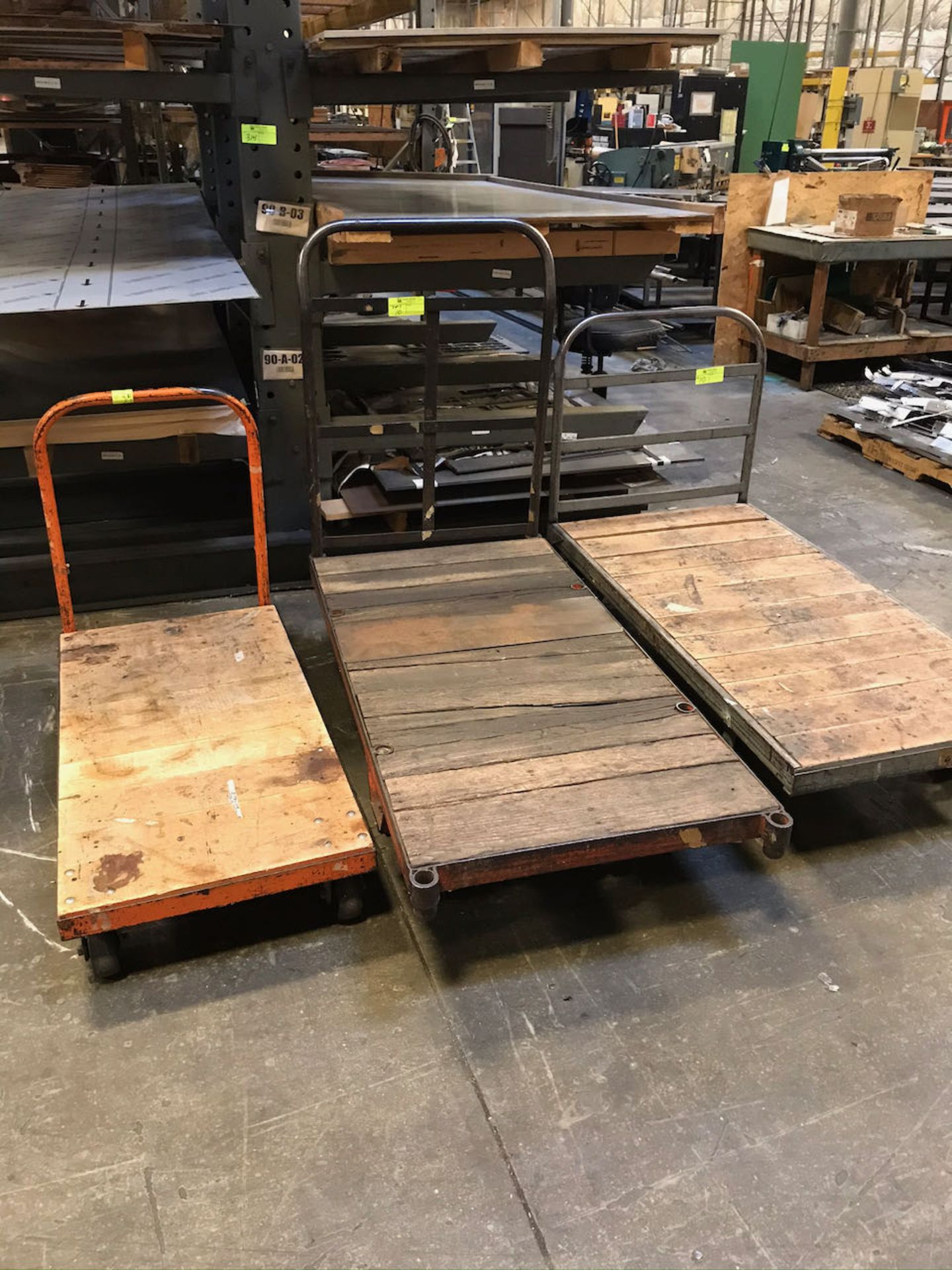 flatbed rolling carts