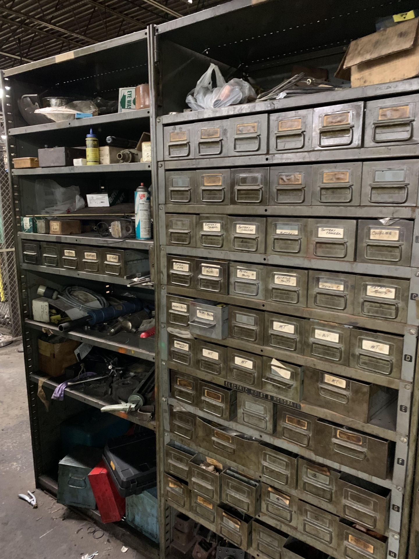 Cabinets w/ parts, equipment, etc. - Image 2 of 4