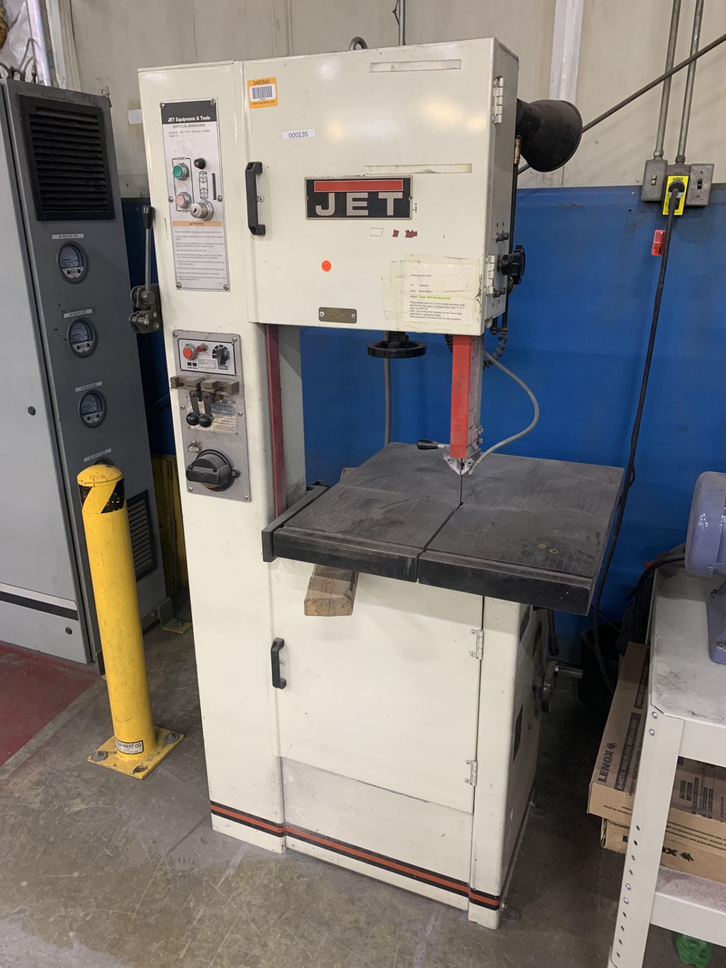 Vertical Bandsaw