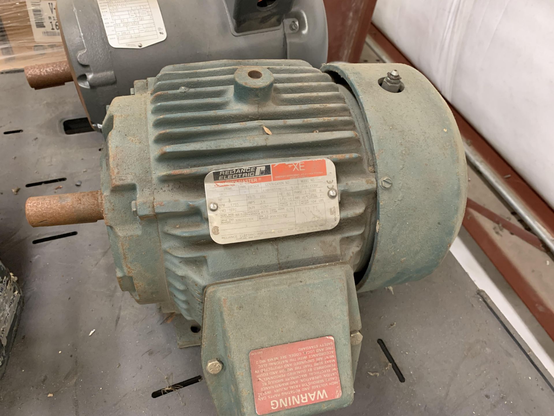 Reliance Electric Motor, 3 HP.