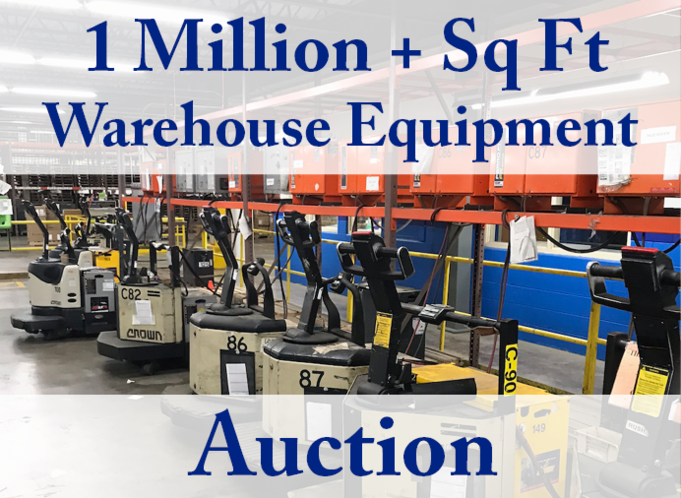 Warehouse Equipment Online Auction