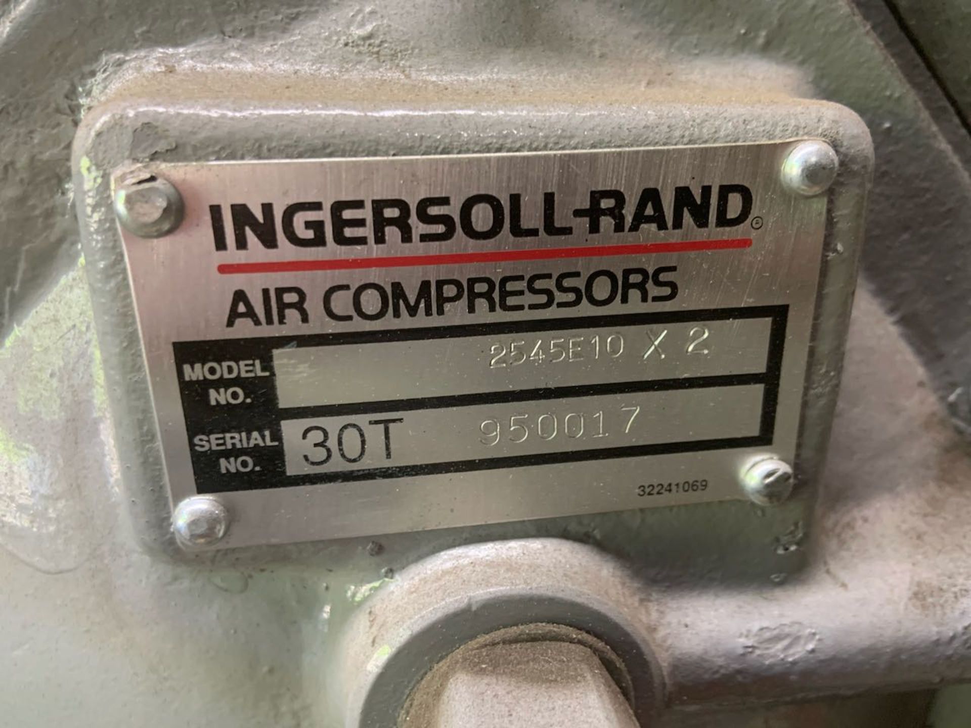 Ingersoll-Rand Air Compressor 80 Gallon - Image 3 of 5