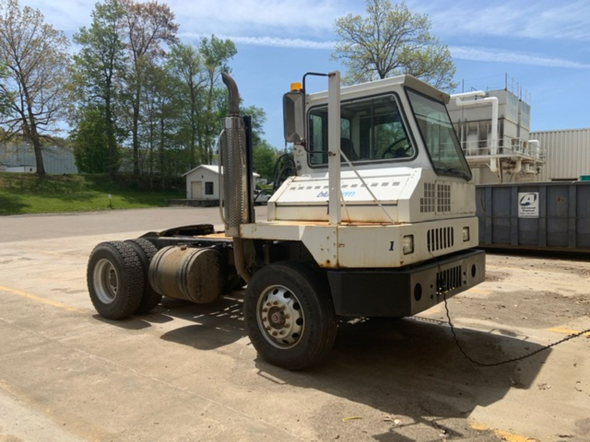 Yard Truck - Kalmar (42520) white Model #: 30, S/n: 308754 Miles as of Feb 2021: 42520