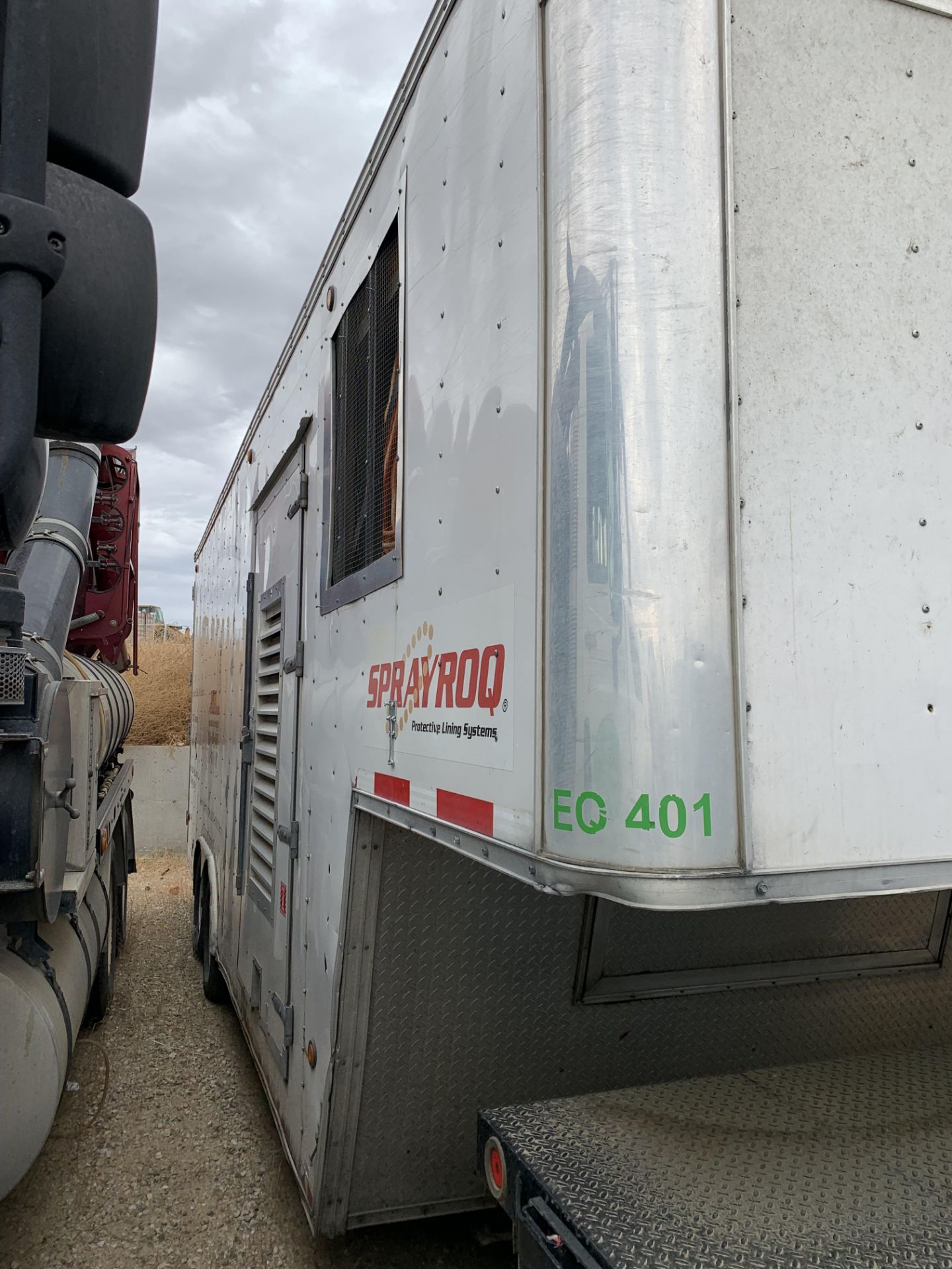 2006 United 8' x 28' Enclosed Cargo Trailer, Gooseneck Type VIN: 48BGE28276A084392 - Image 7 of 25