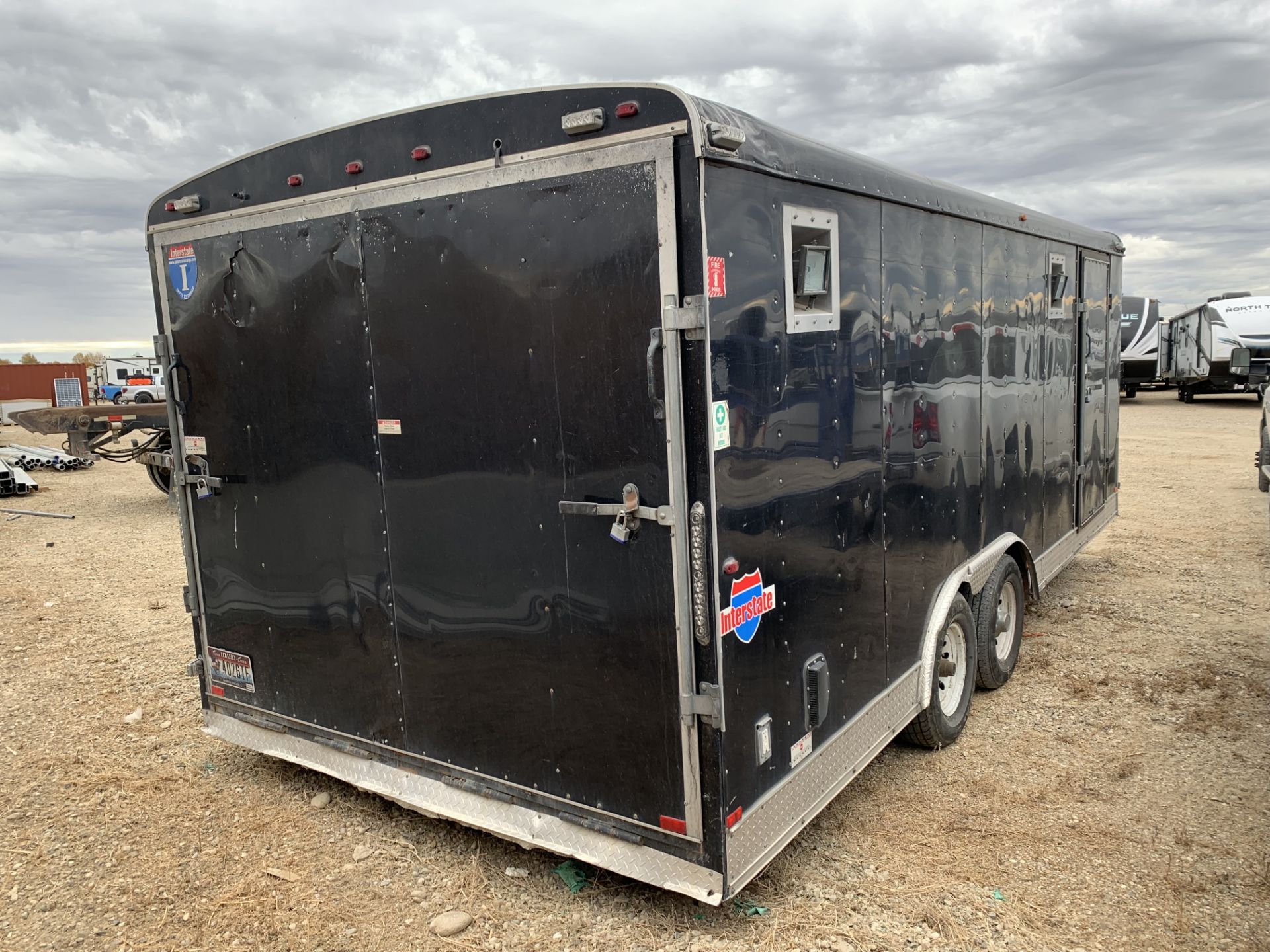 2013 Interstate Enclosed Trailer, VIN: 4RACS2028DN087771 - Image 4 of 16