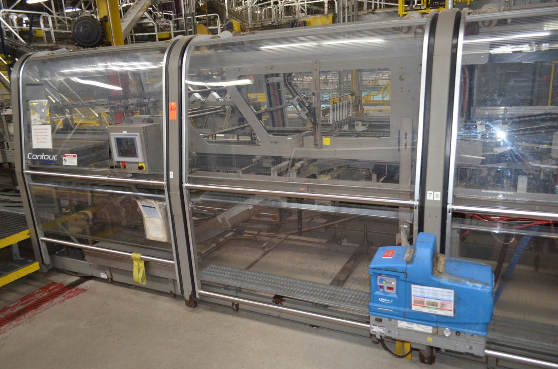 Douglas Contour Complete Stainless Steel, Inline, Tray Packer with Infeed Laner Conveyor, Gull - Image 3 of 11
