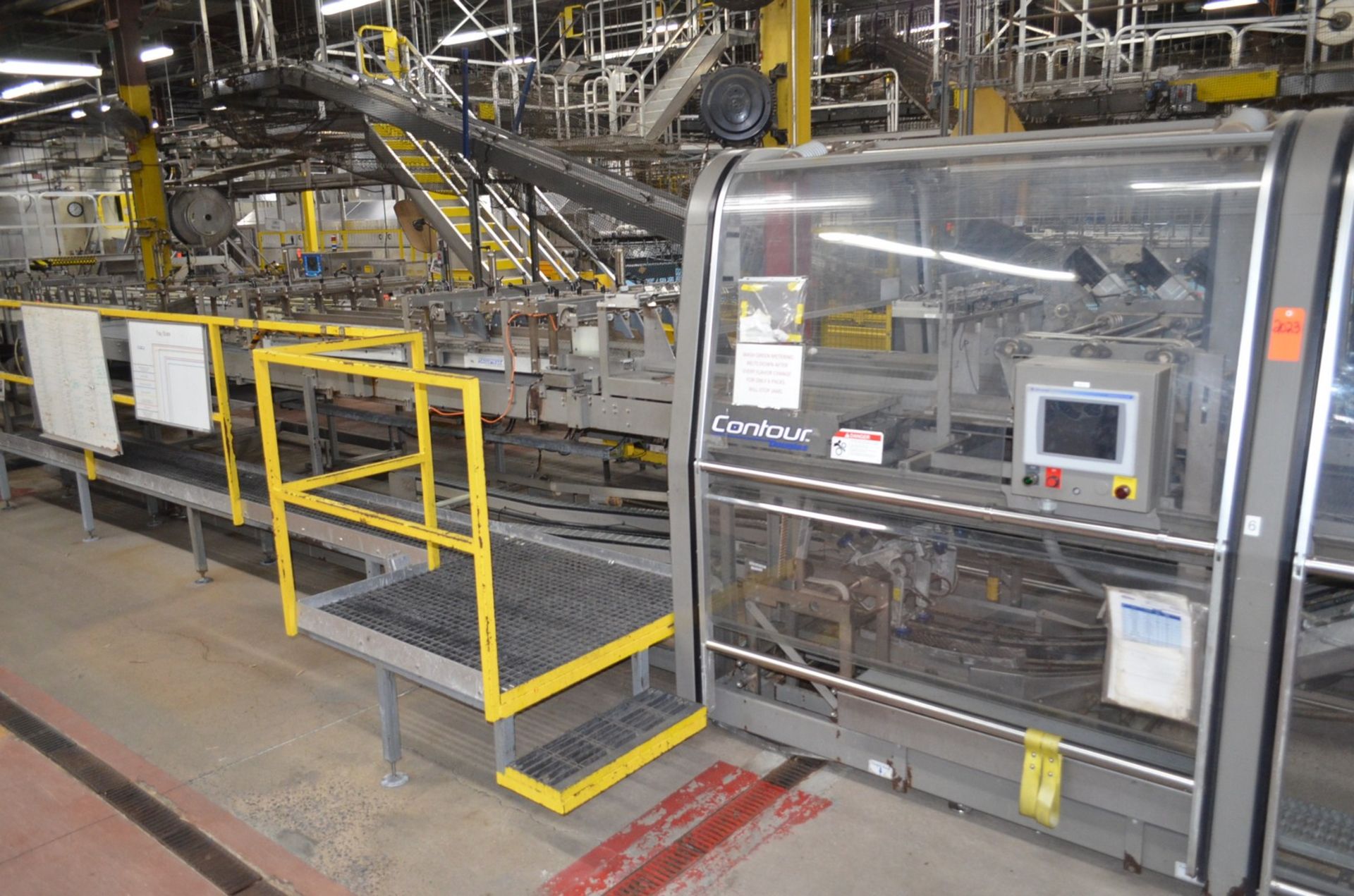 Douglas Contour Complete Stainless Steel, Inline, Tray Packer with Infeed Laner Conveyor, Gull - Image 2 of 11