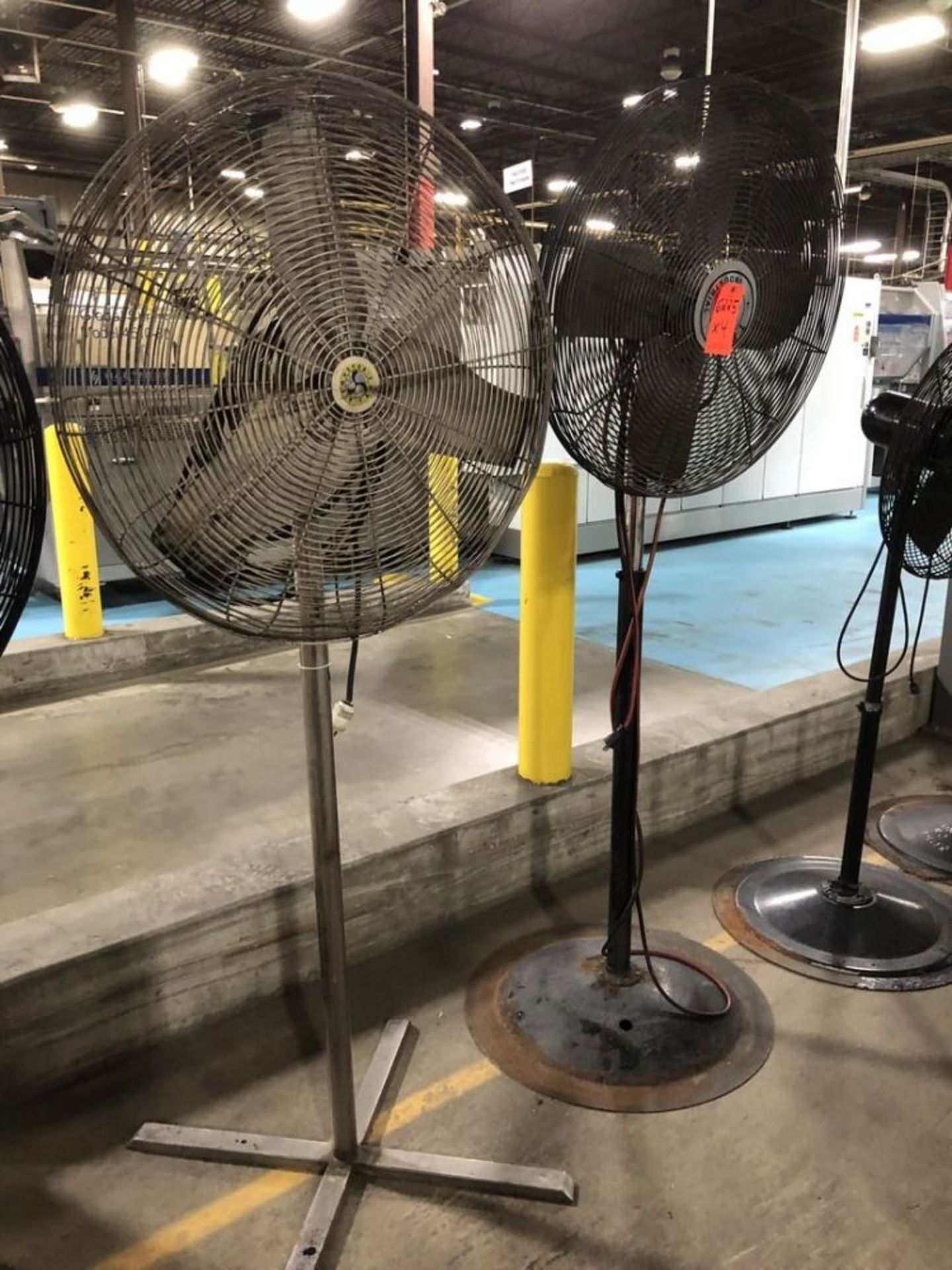 Pedestal Fans Location in Plant: Line 2 Depalletizer Area - Image 4 of 4