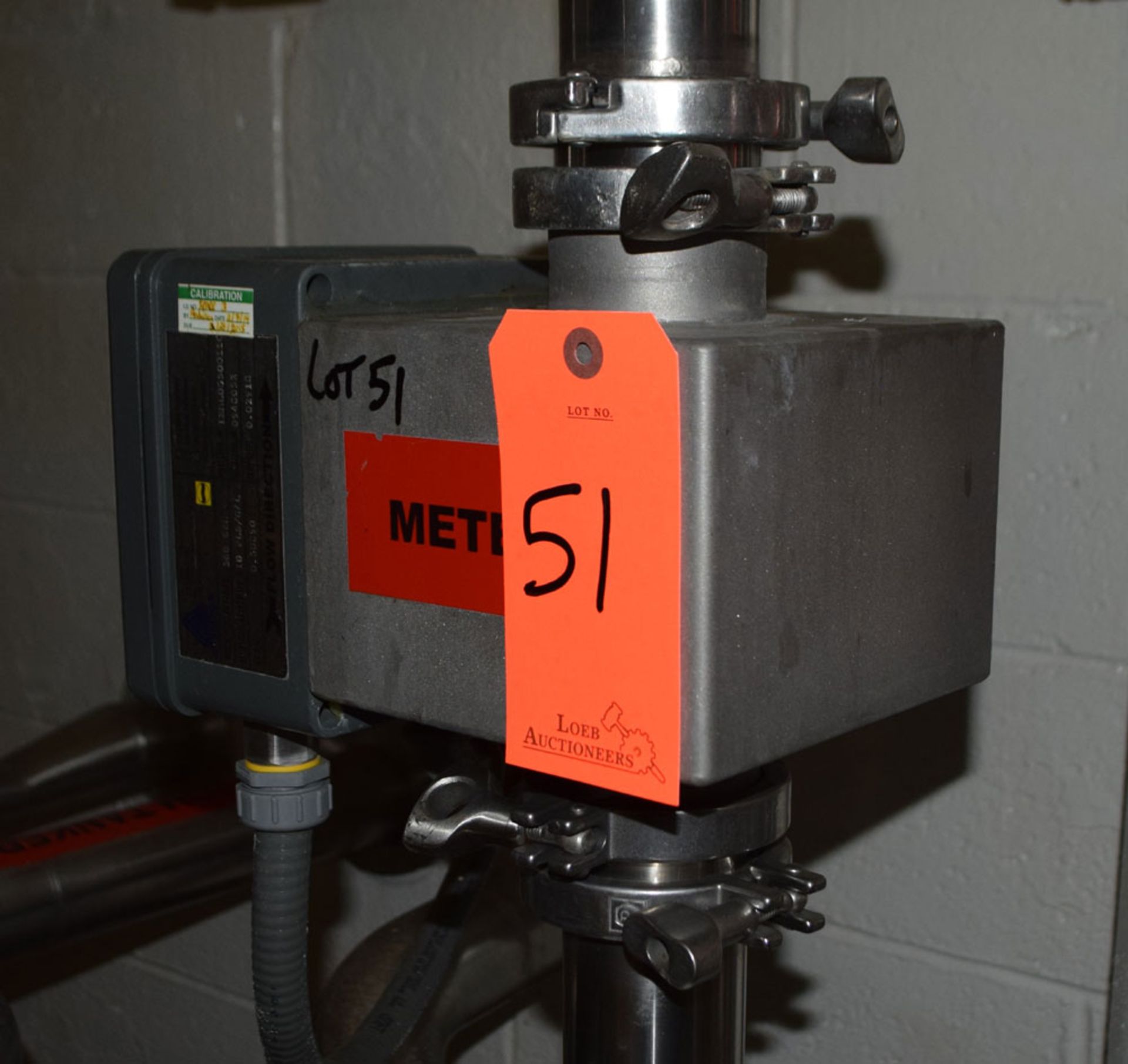 Anderson Instrument IZML06500110 Flow Meter Flow Rate 300 gpm; s/n: 0948052 - Location in Plant: - Image 2 of 3