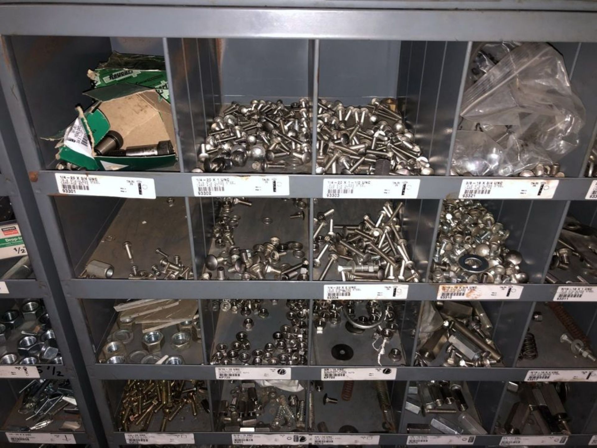 (5) Parts Bins To Include; Copper fittings, Stainless Steel Bolts, Screws, Anchors, Fasteners, - Image 11 of 28