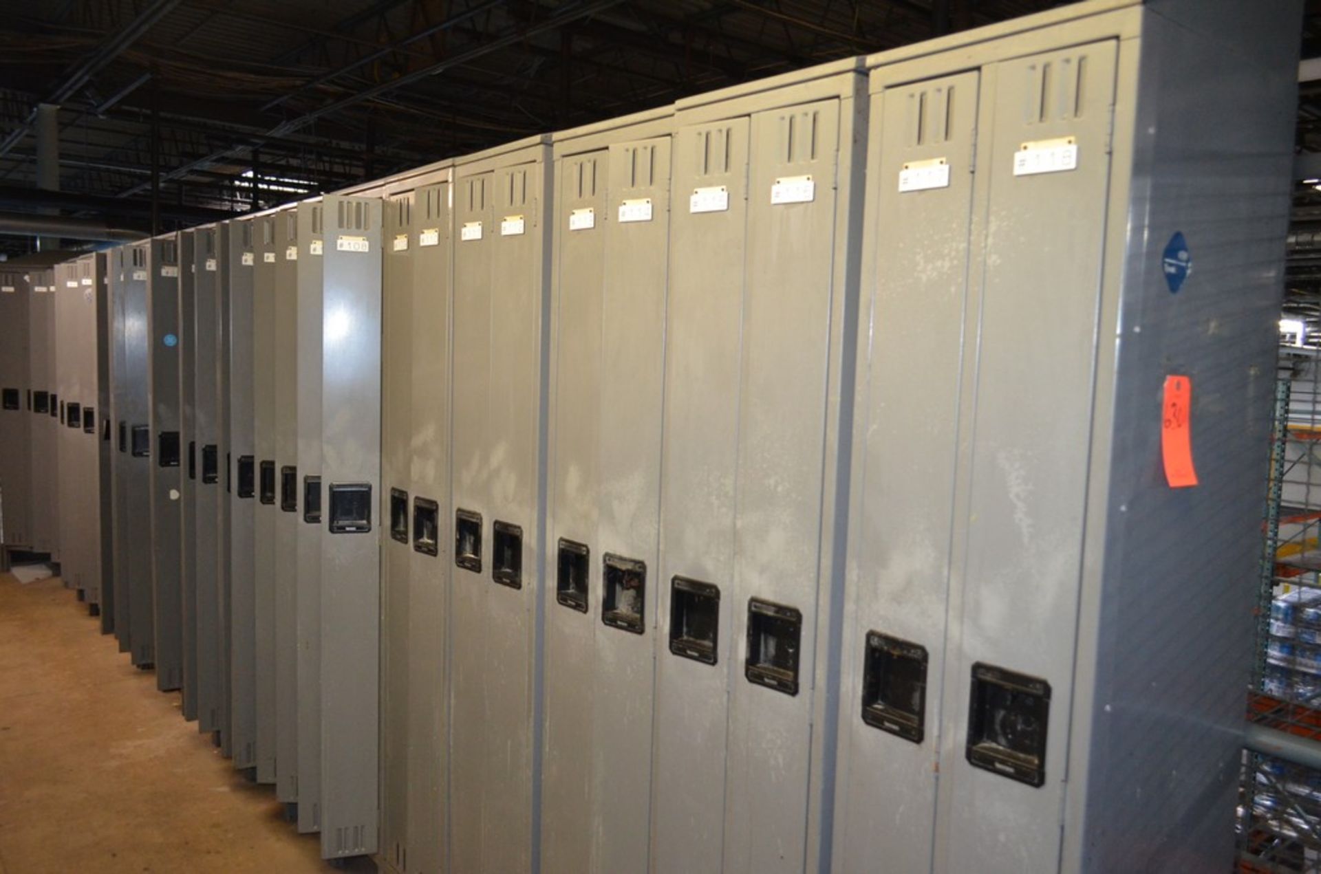 (Approx) 120 Lockers; Location in Plant: Outside Main Offices on Mezzanine