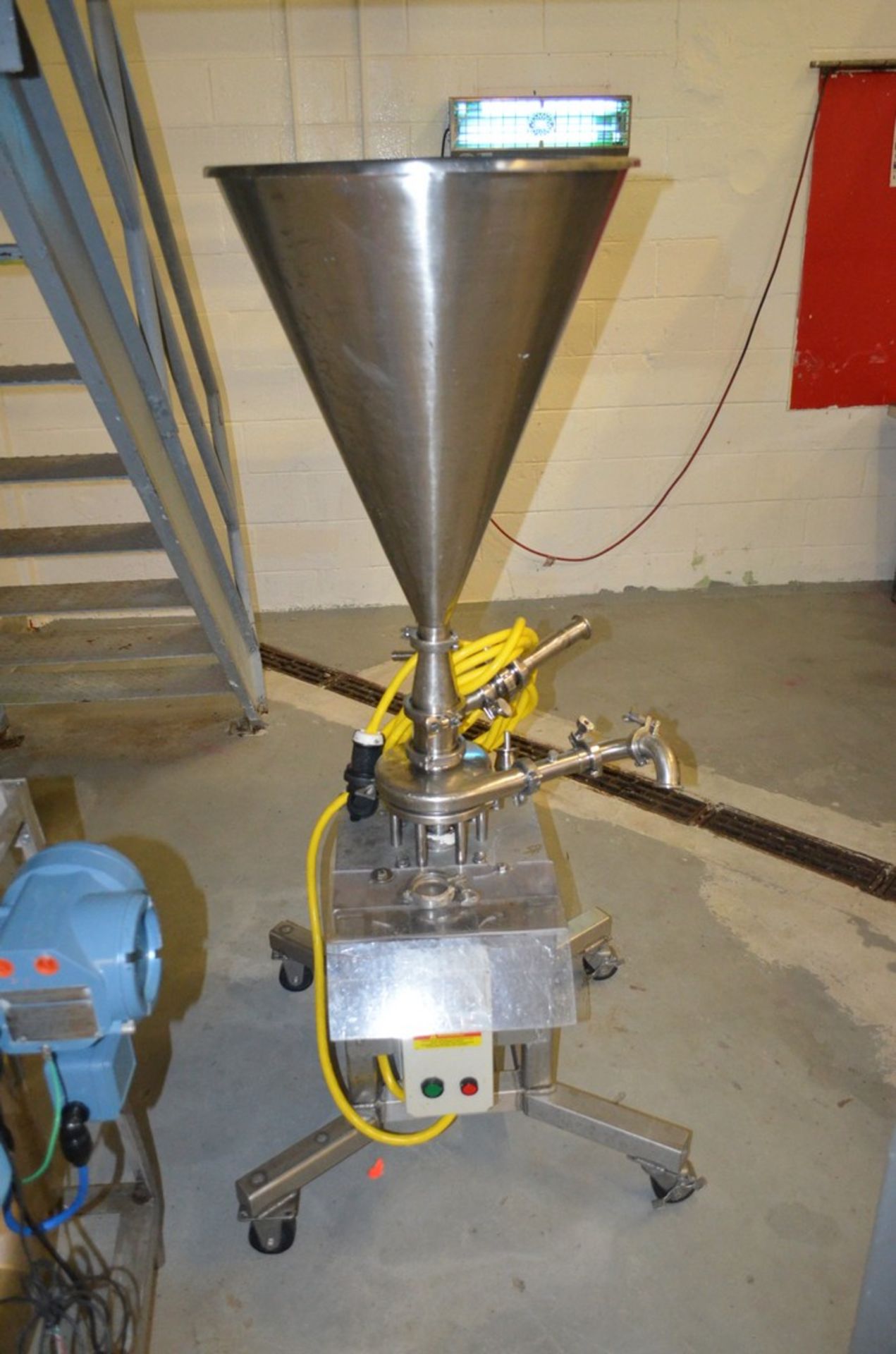 Stainless Steel Tri-Blender with Stainless Steel Hopper, Centrifugal Pump, Custom Stand with - Image 2 of 3