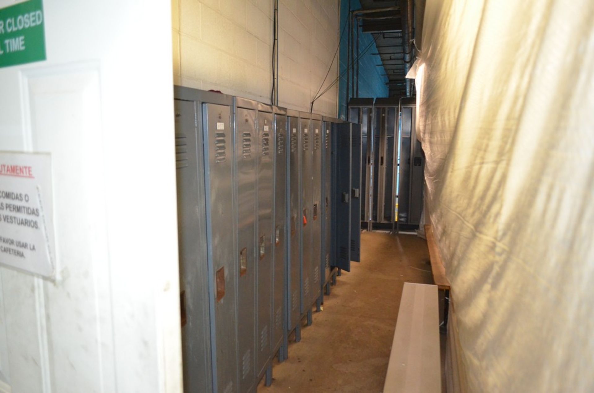 (Approx) 120 Lockers; Location in Plant: Outside Main Offices on Mezzanine - Image 2 of 4