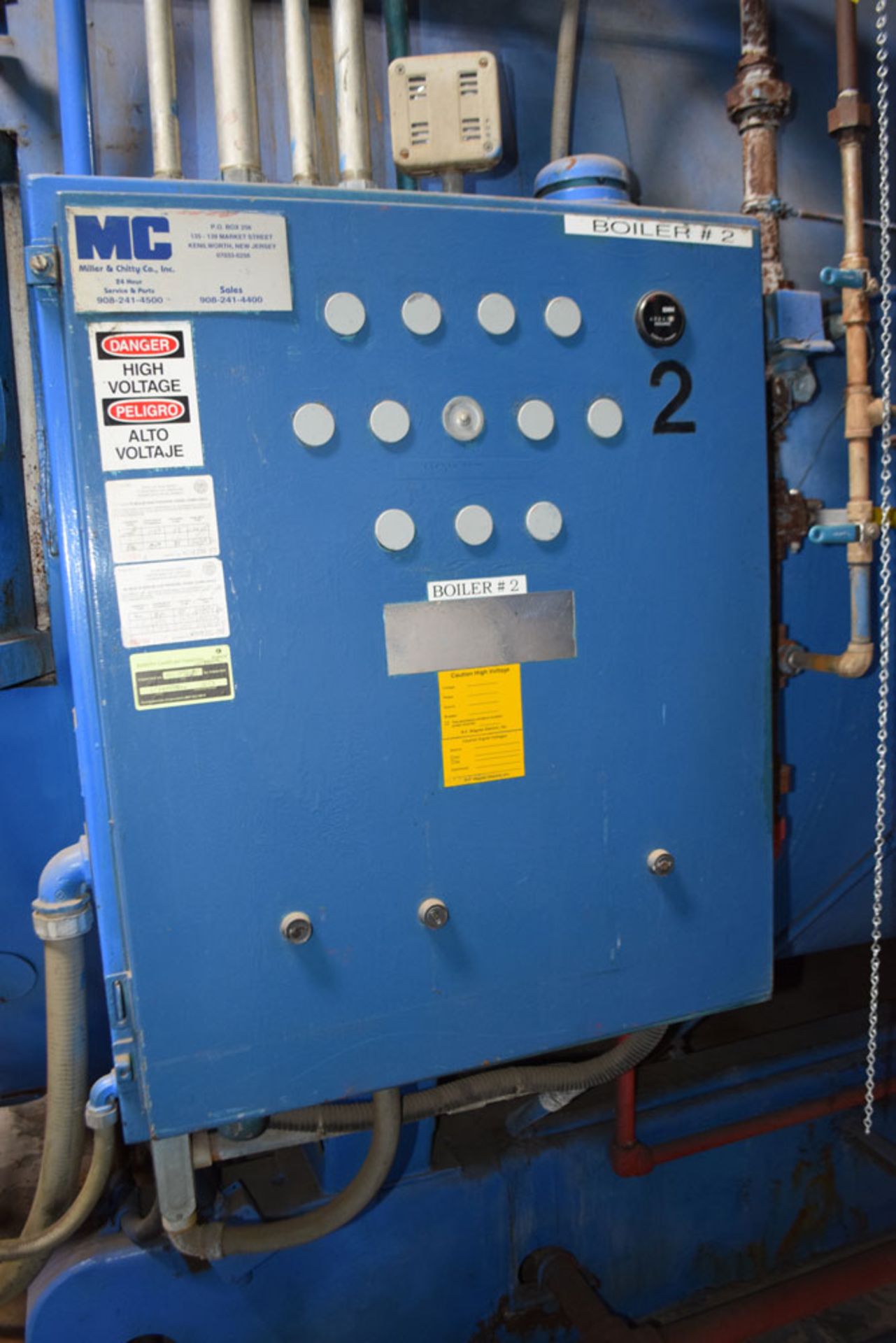 Cleaver Brooks DE400-600 25,106,000 BTU Per Hour Natural Gas Packaged Boiler System Including - Image 7 of 17