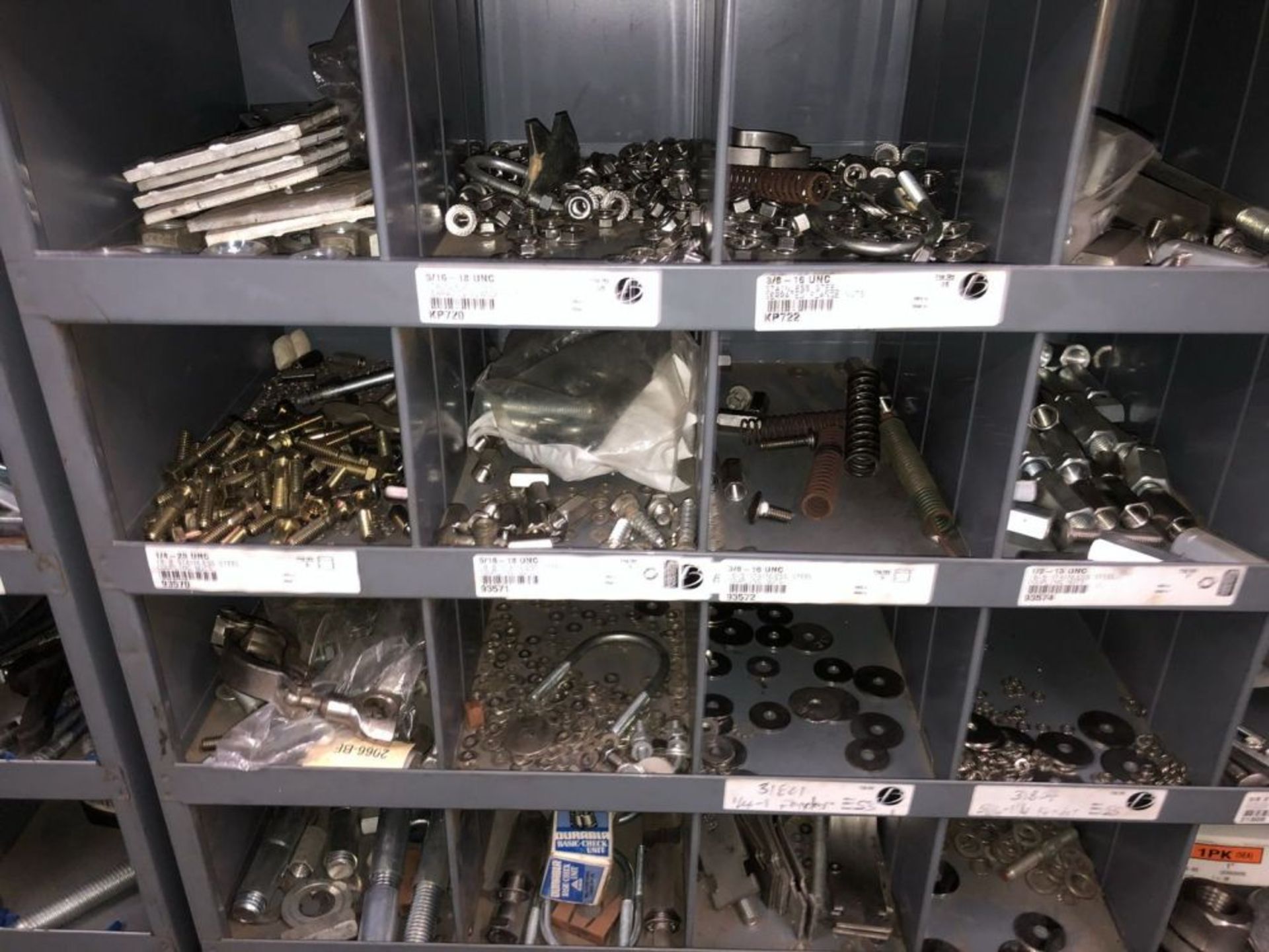 (5) Parts Bins To Include; Copper fittings, Stainless Steel Bolts, Screws, Anchors, Fasteners, - Image 13 of 28