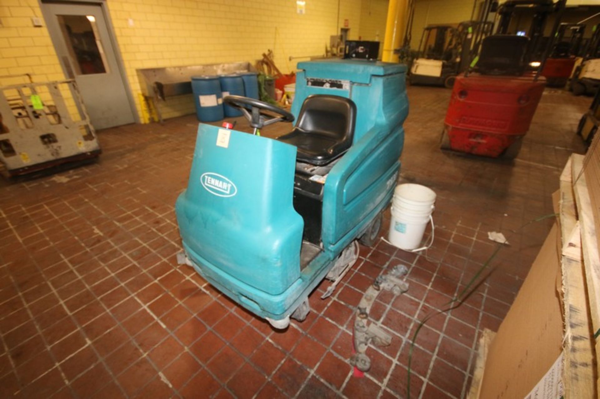 Tennant Sit-Down Electric Floor Scrubber, M/N 7100, S/N 7100-10367336, with 36 Volt Battery (LOCATED - Image 2 of 10