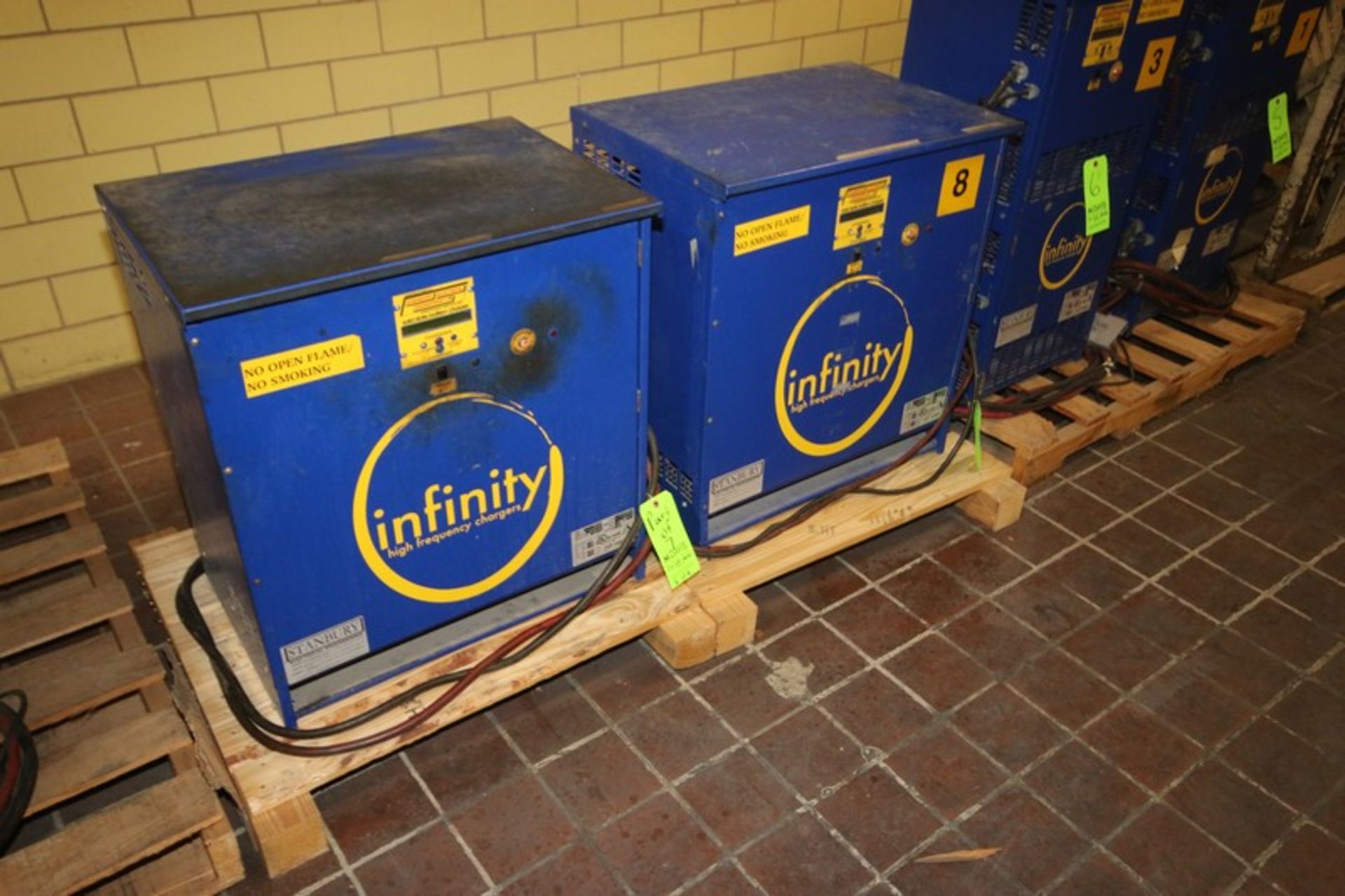 Infinity High Frequency Battery Chargers, M/N PEI 12/6.5, S/N 2013010702 & 2013041001, 480 Volts, - Image 2 of 8