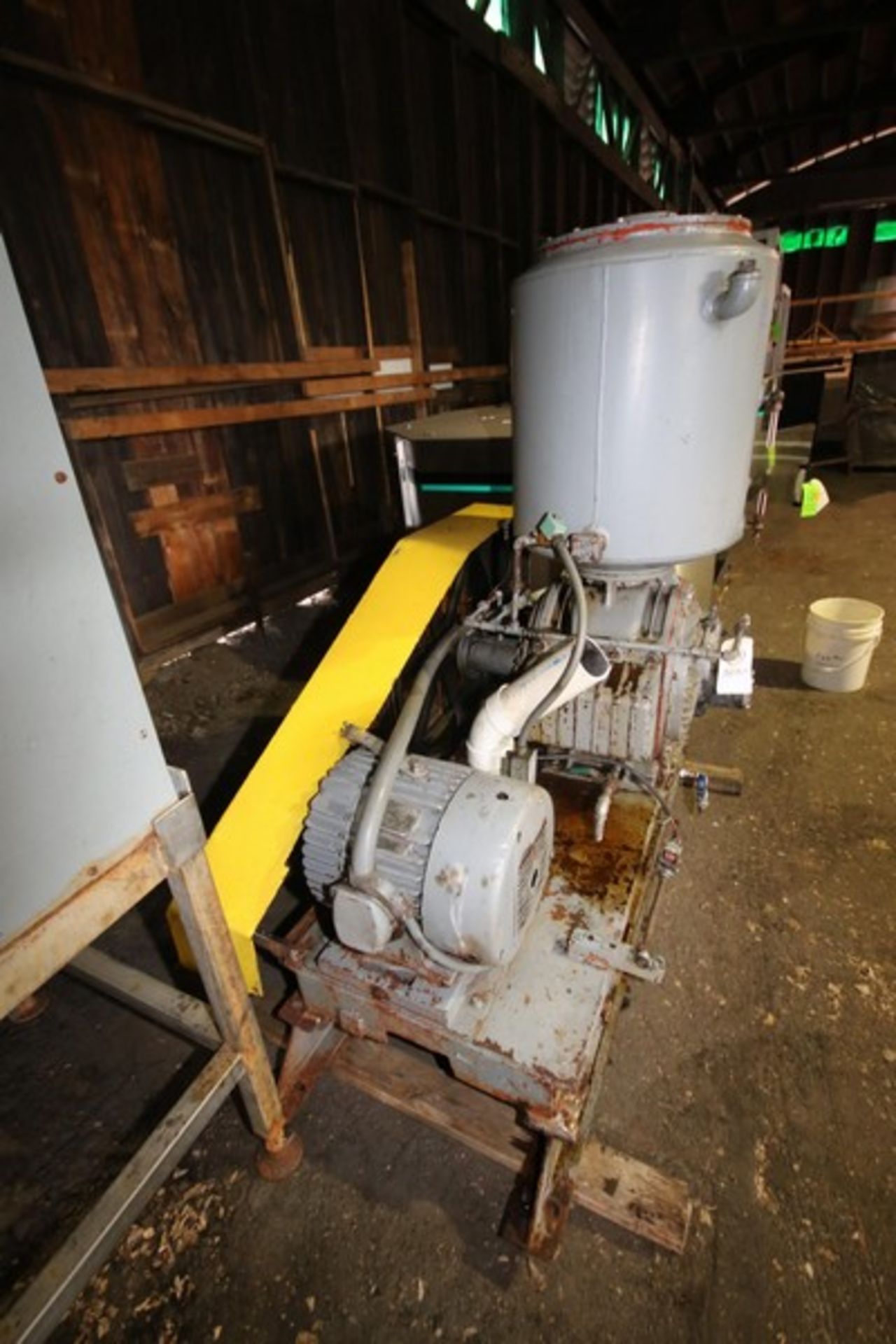 15 hp Vacuum Pump, Pump Size 250-D, S/N 24183-1, - Image 4 of 8