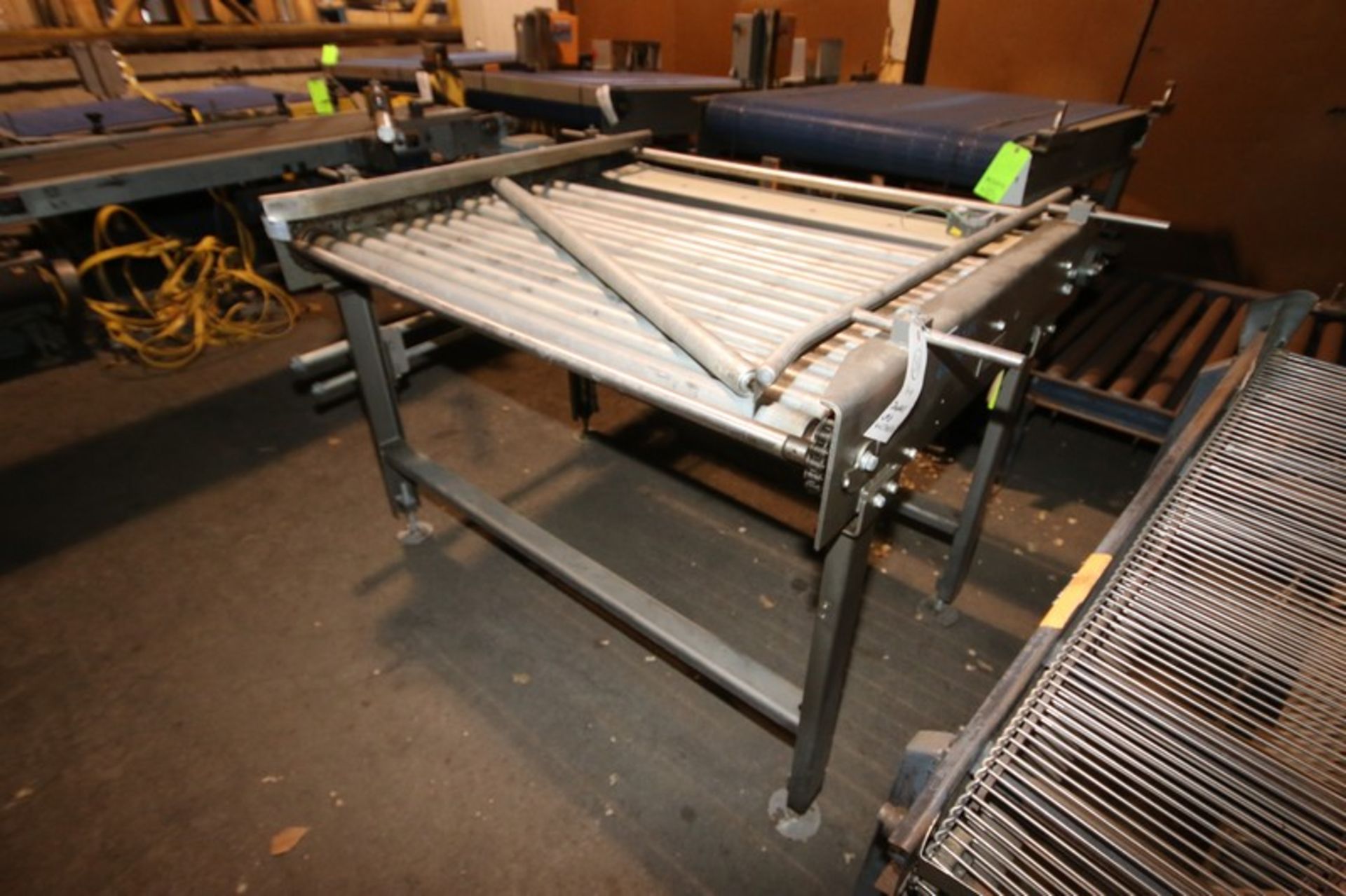 Priority One Roller Conveyor, S/N 97-197, Overall