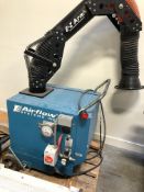 Air Flow Systems Inc. Dust Collector on Casters,  Max Pressure: 15 PSIG (Rigging, Loading, and