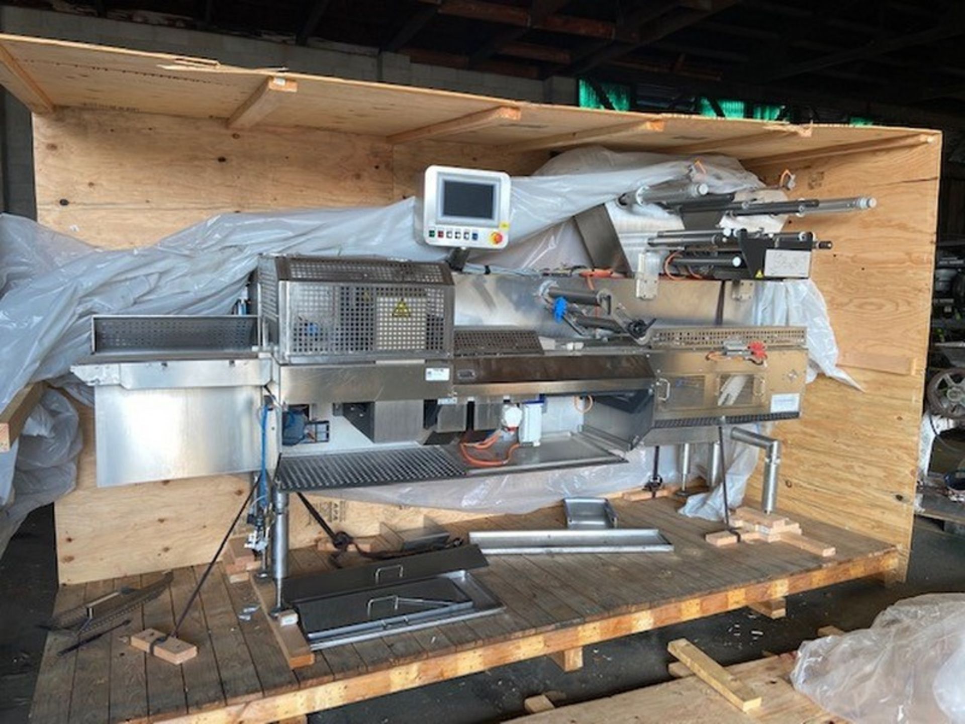 2019 CT Pack Single Lane Flow Wrapper with Additional Infeed Conveyor (Approx. $350,000), Model