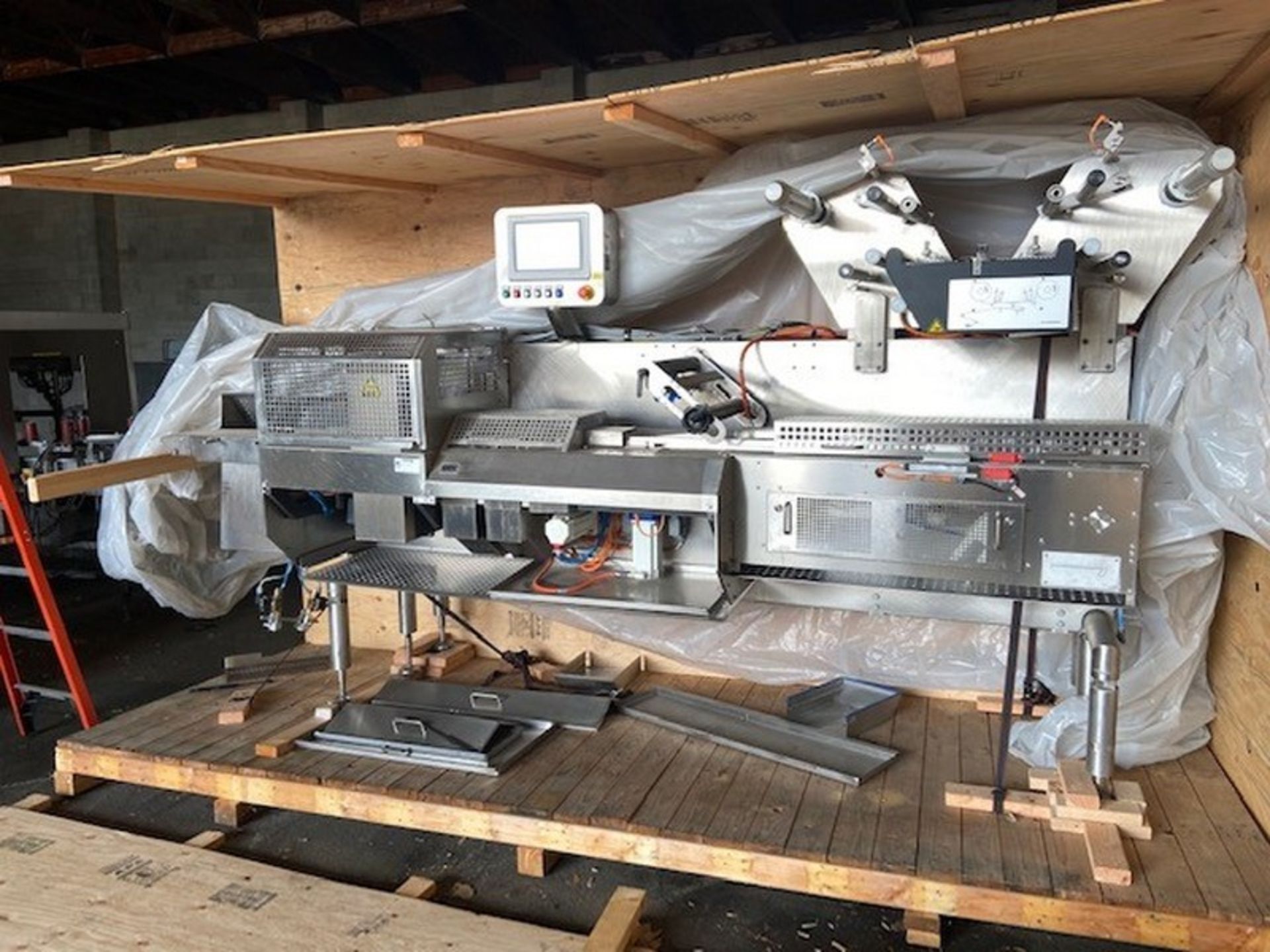2019 CT Pack Single Lane Flow Wrapper with Additional Infeed Conveyor (Approx. $350,000), Model - Image 15 of 19