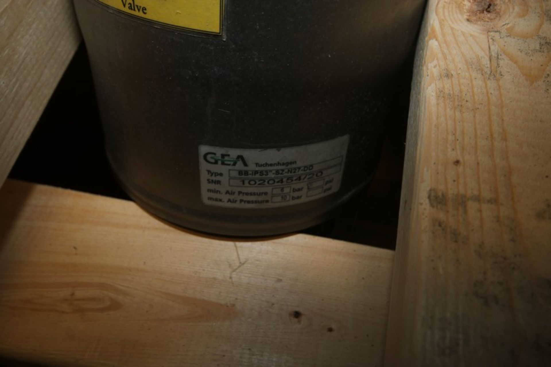 GEA Aprox. 2" S/S Air Valve ThinkTop Heads, Type: BEC-IPS6"/3"-SZ-N27-DD/CL - Image 7 of 7