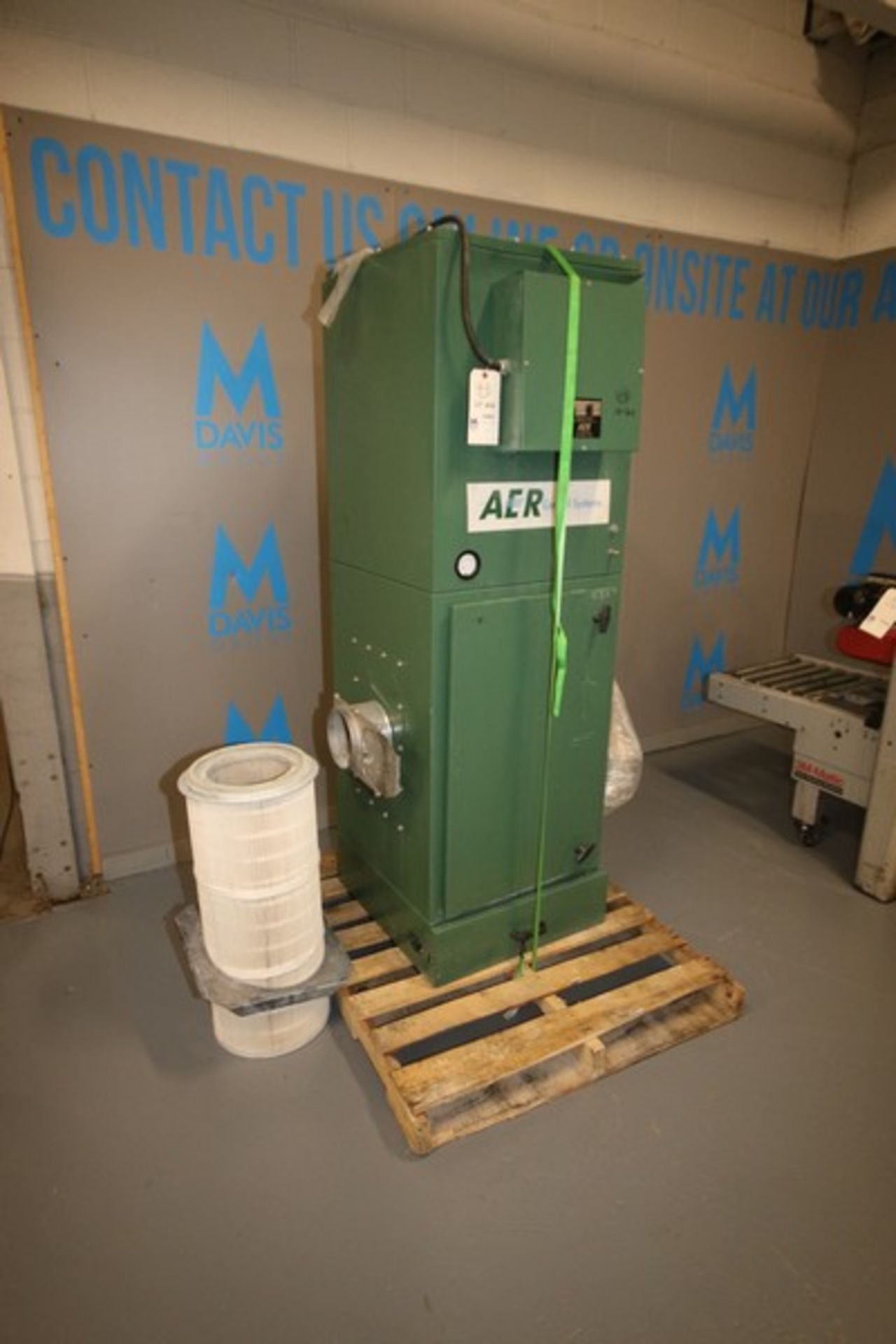 AER Dust Collector, ASSY. VCF-750, S/N 01546, 230 Volts, 3 Phase(INV#74803)