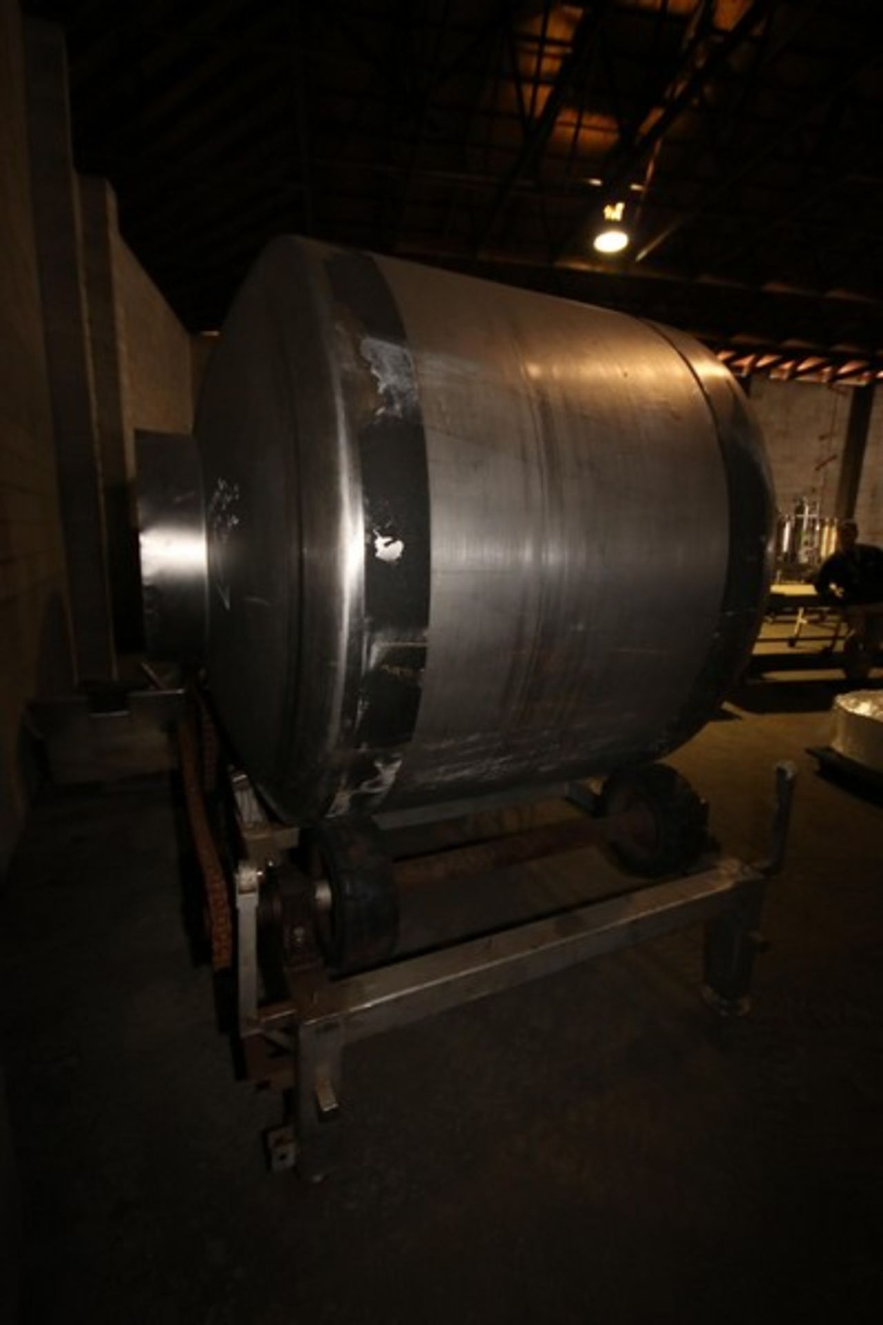 S/S Tumbler with 10 hp Hydraulic Drive, 1755 RPM, - Image 10 of 13